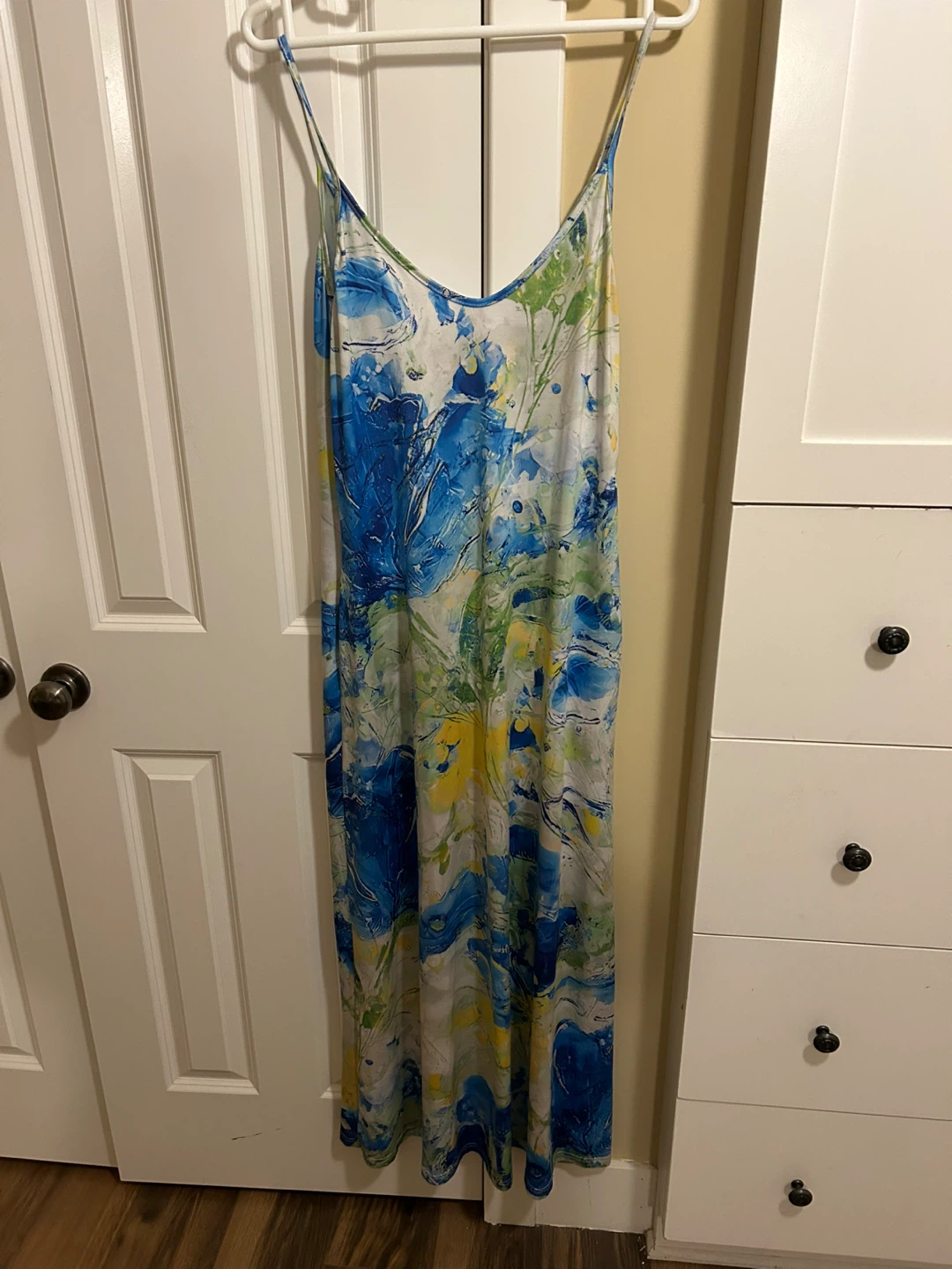 Floral Print Maxi Dress