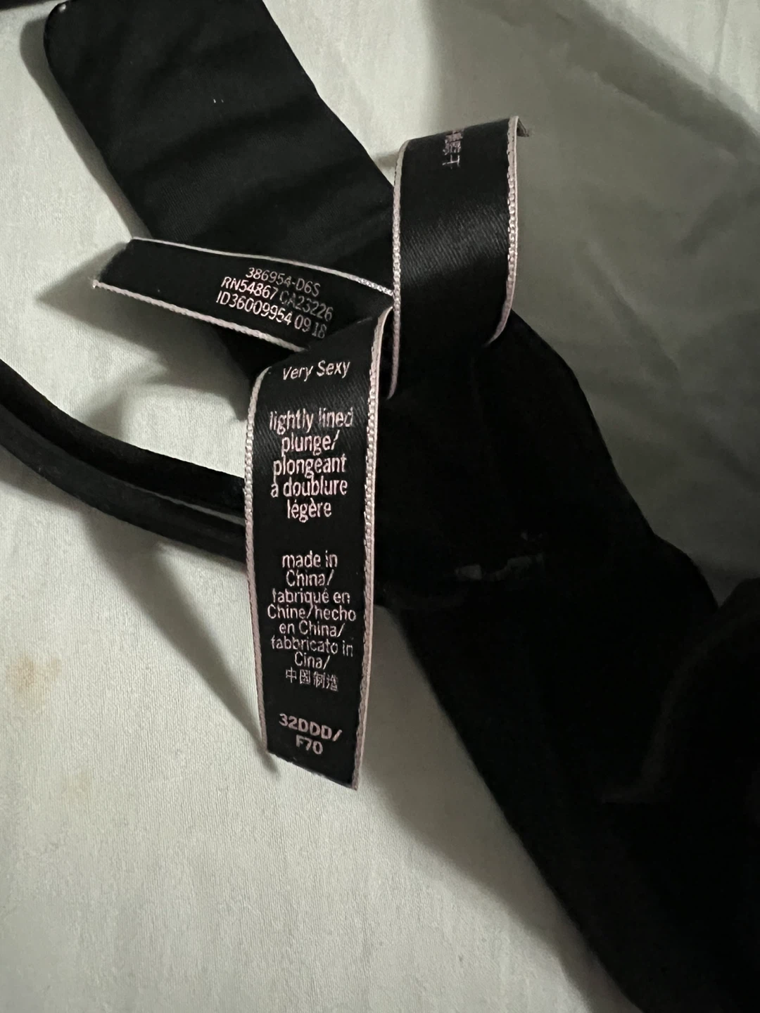 Victoria's Secret Bra 32DDD Black - photo 4