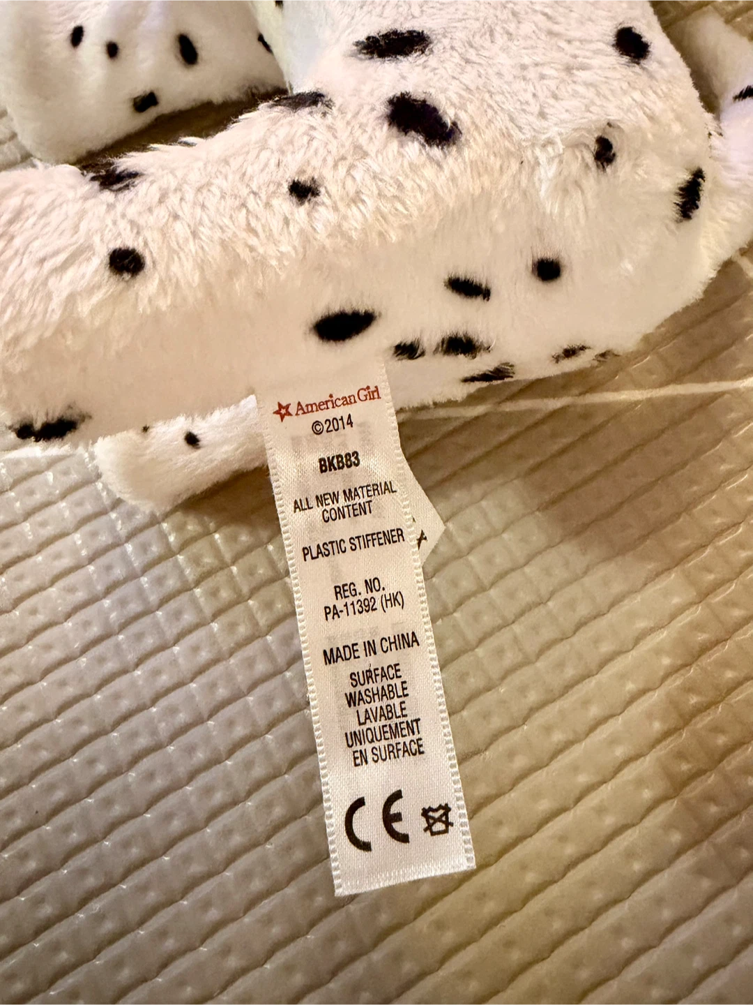 American Girl Dalmatian Puppy Plush - photo 3