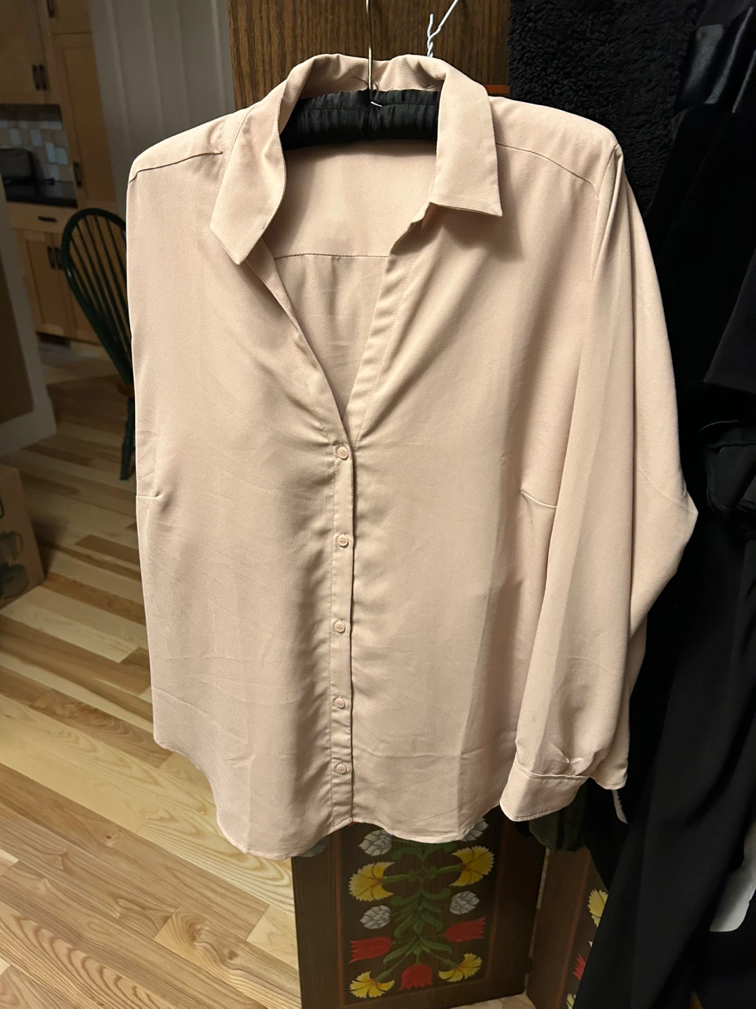 H&M Beige Blouse - Size XL
