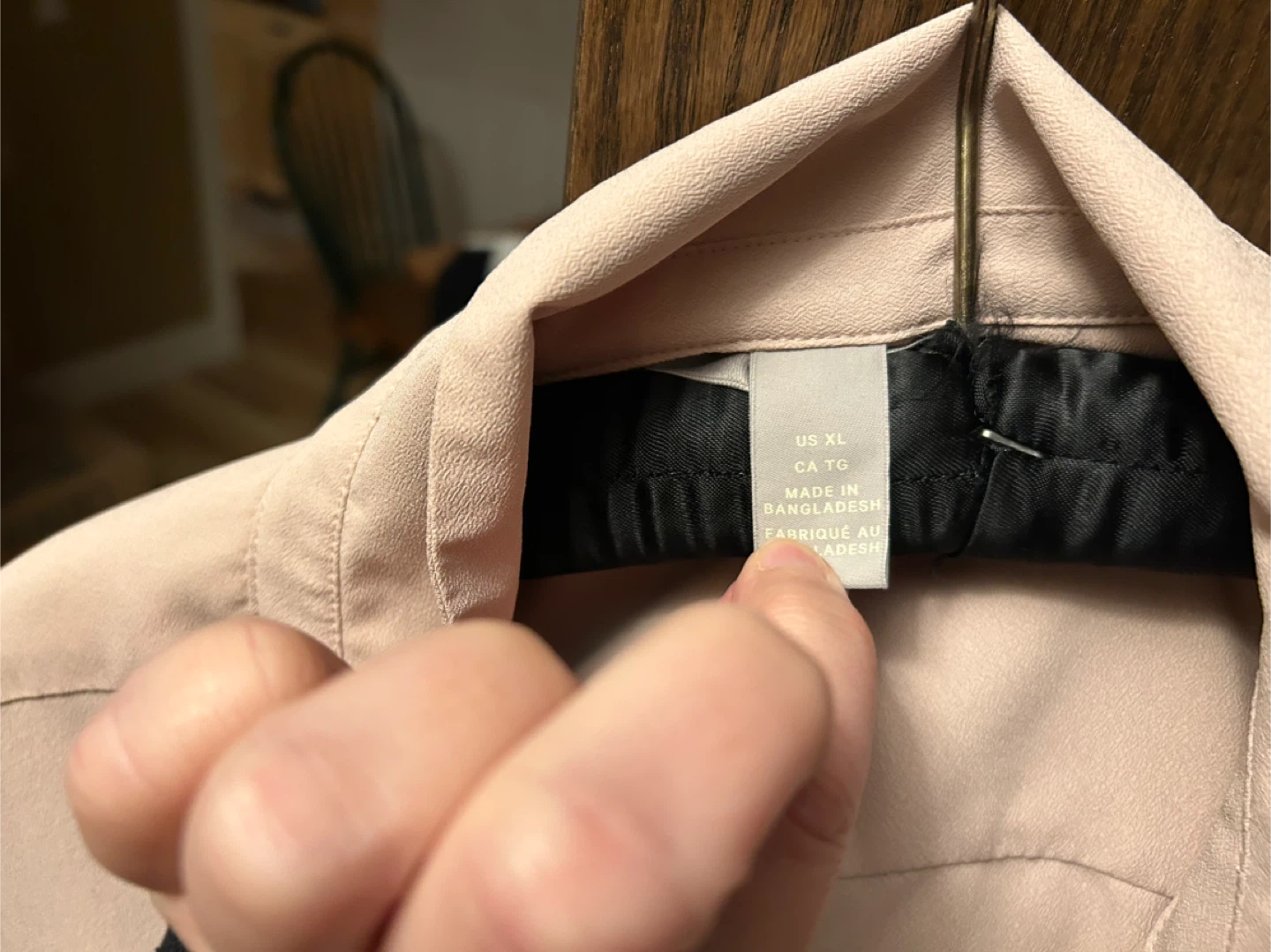 H&M Beige Blouse - Size XL - photo 3