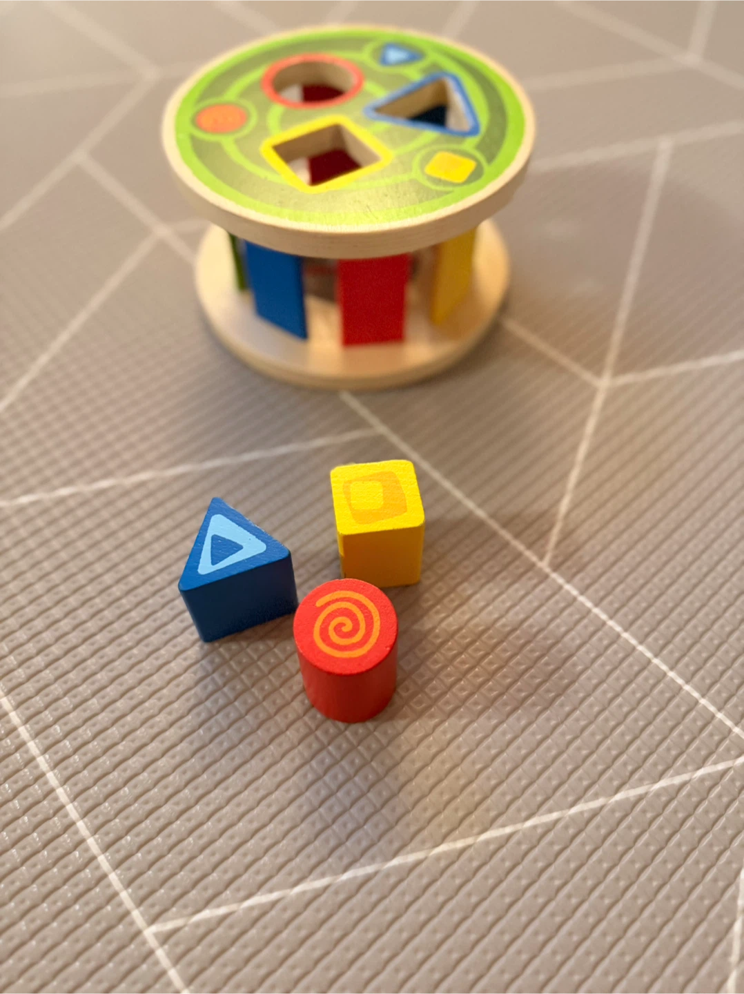 Wood Shape Sorter Toy