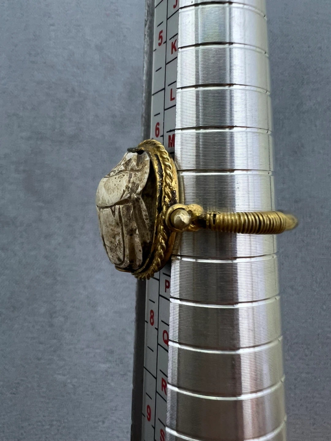 Vintage Scarab Ring - photo 4