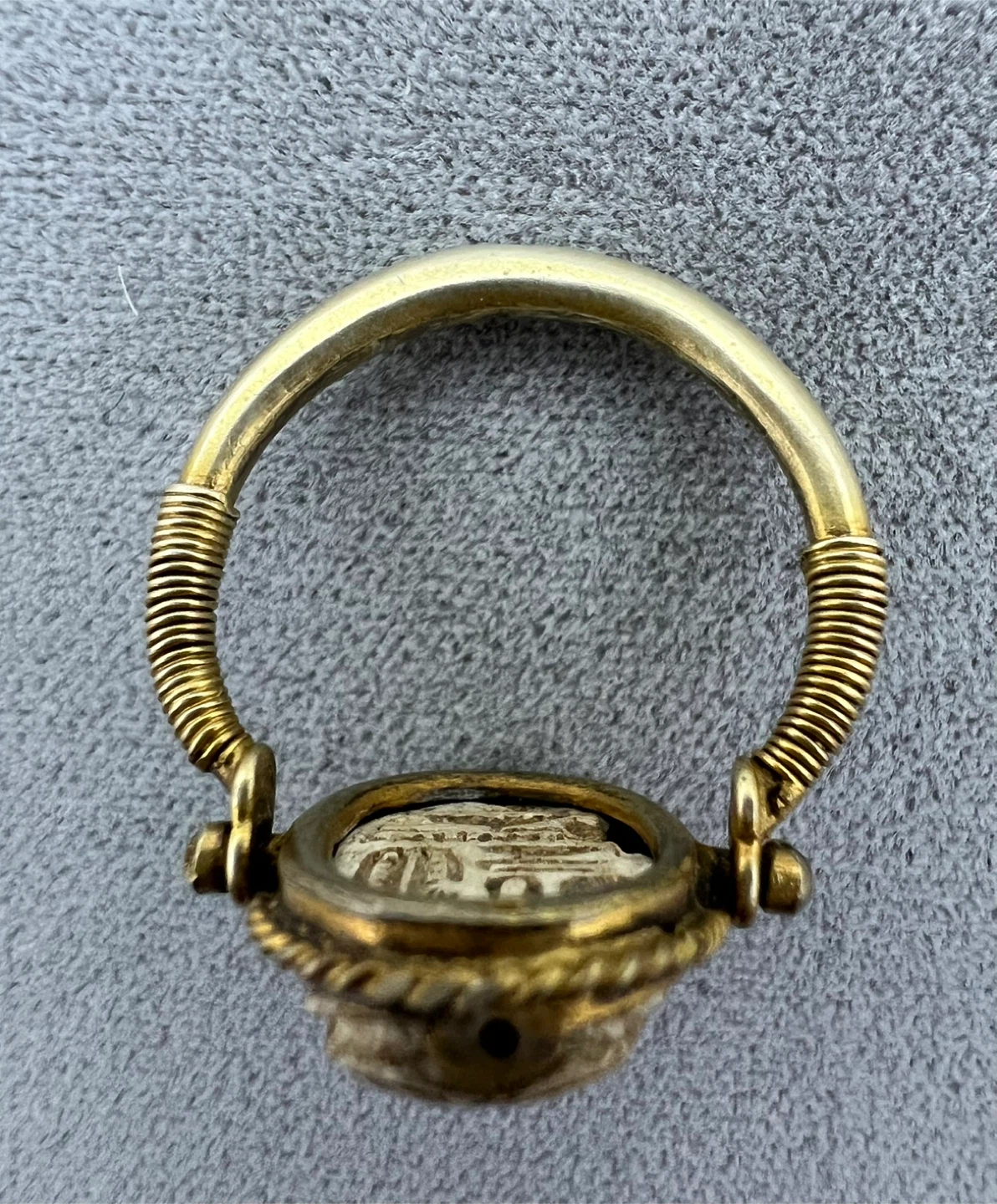 Vintage Scarab Ring - photo 3