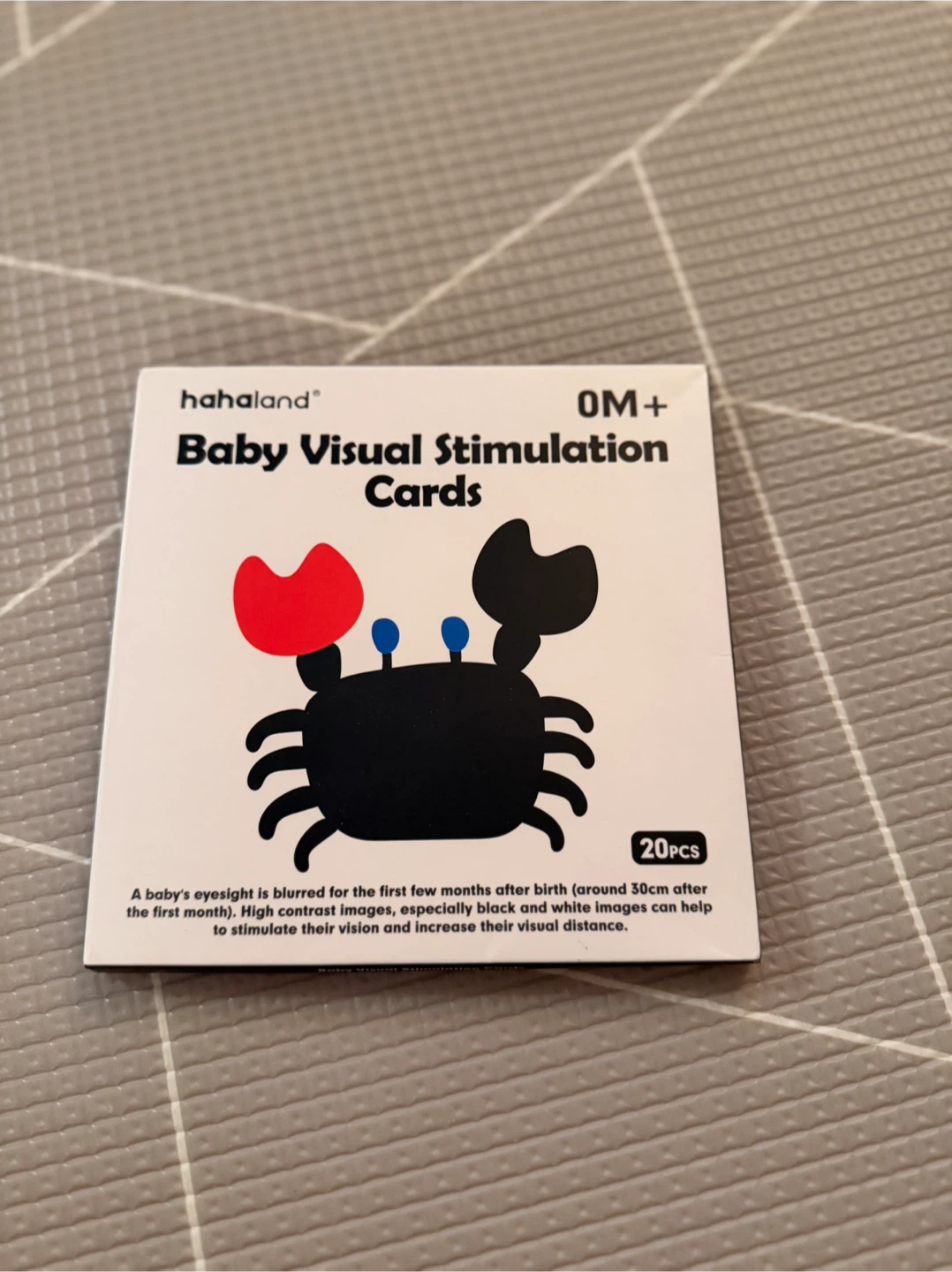 Hahaland Baby Visual Stimulation Cards (0M+)