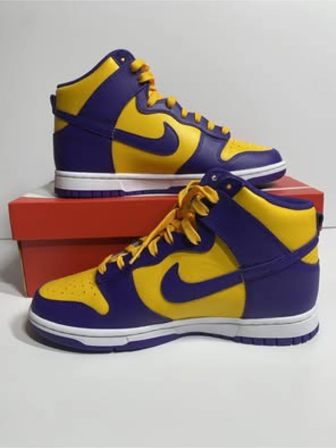 Nike Dunk High Lakers Shoes