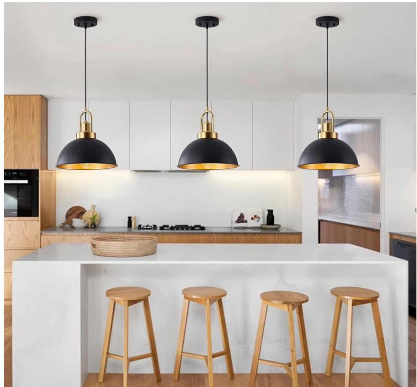 Farmhouse pendant light pack of 2
