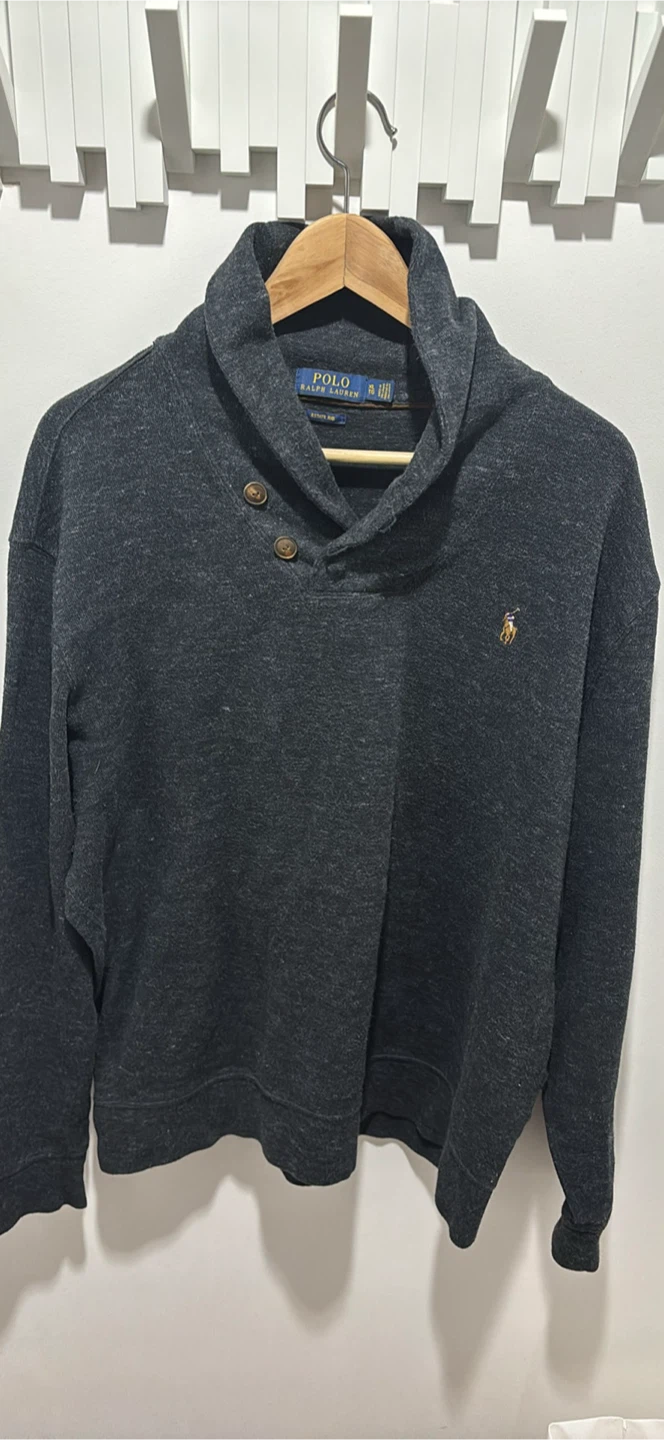 Polo Ralph Lauren Grey Pullover - XL