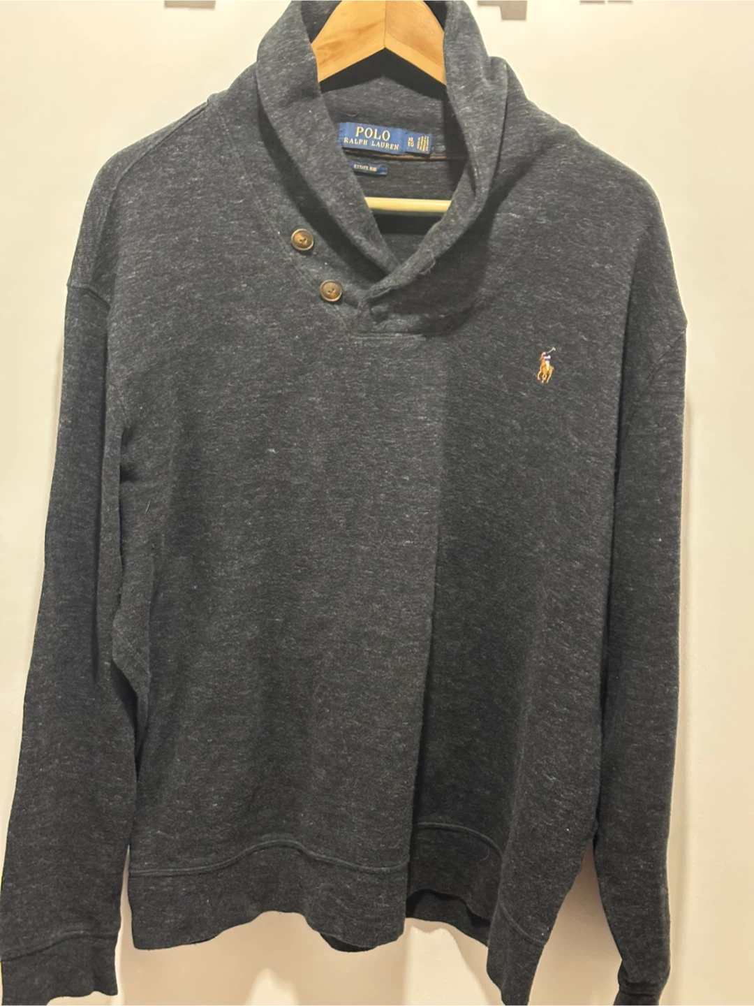 Polo Ralph Lauren Grey Pullover - XL - photo 2