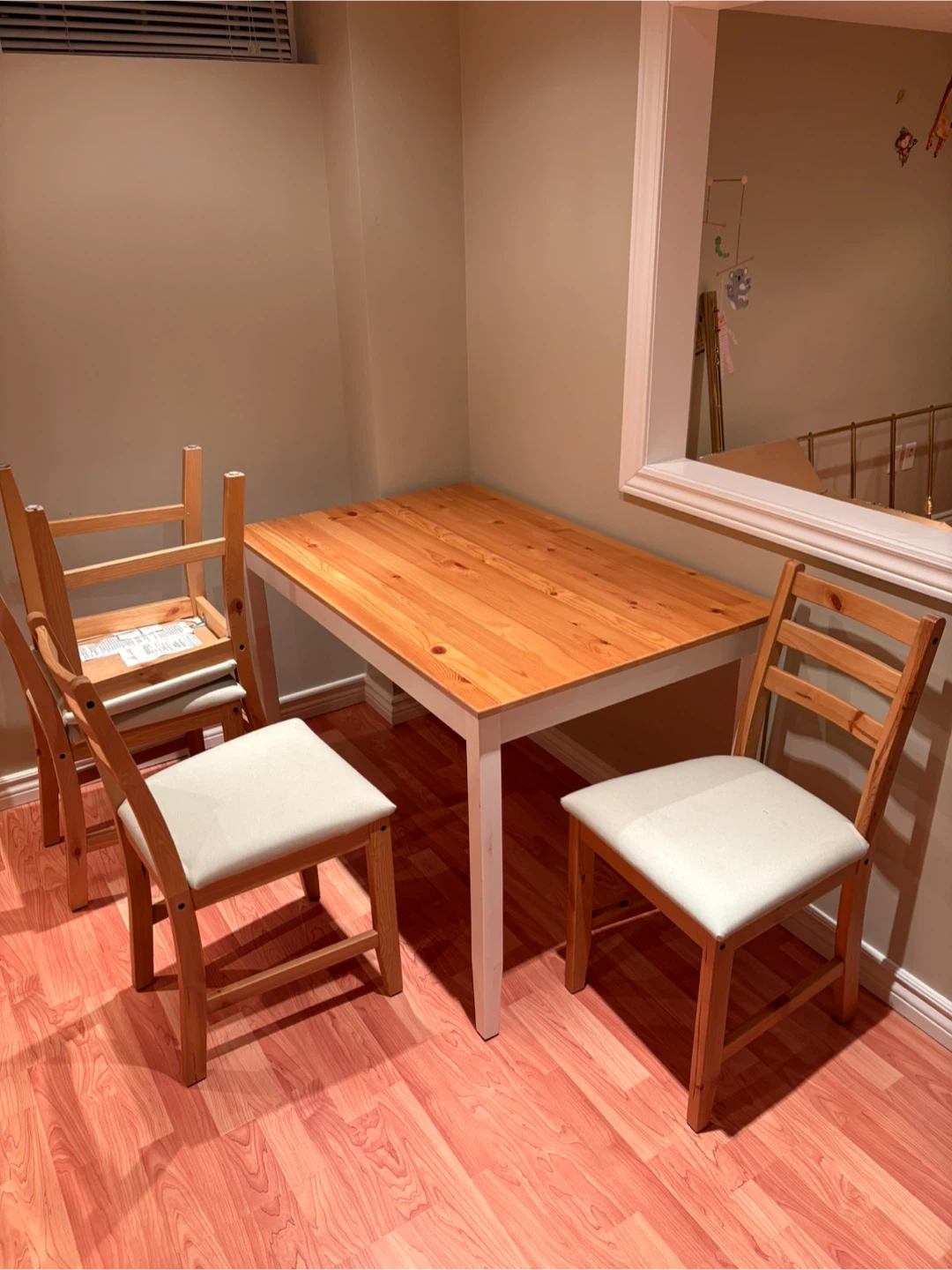 IKEA Dining Table and Chairs - photo 2