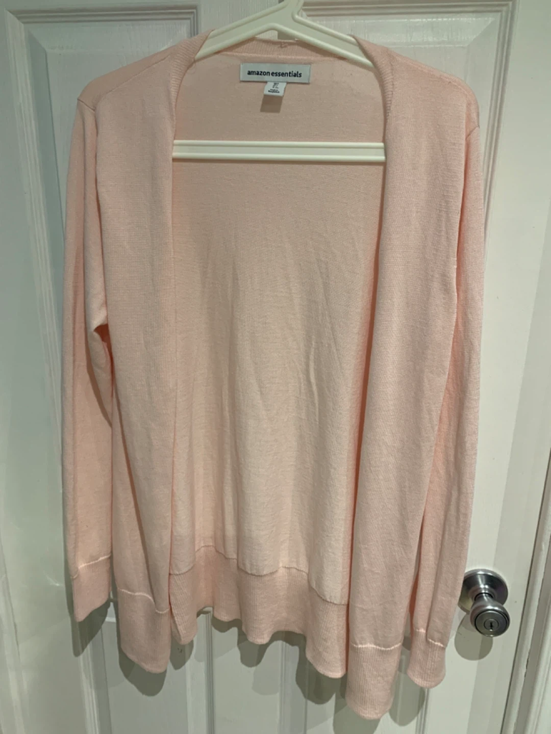Amazon Essentials Pink Cardigan - Size L - photo 2