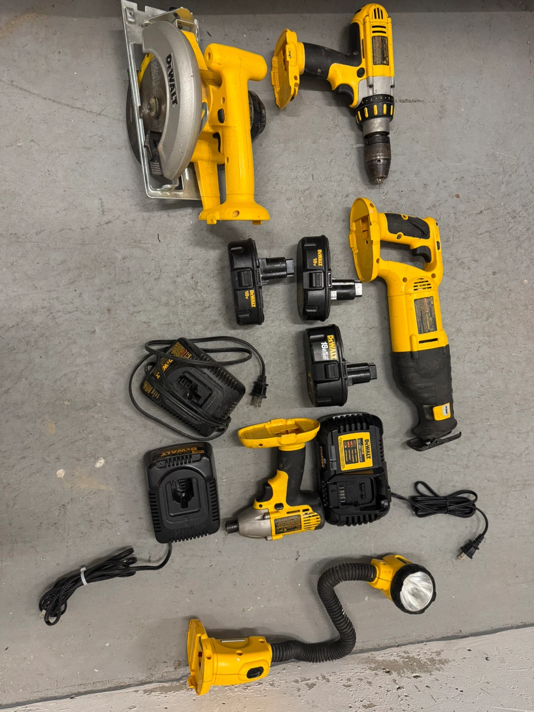 DeWalt Cordless Power Tool Bundle