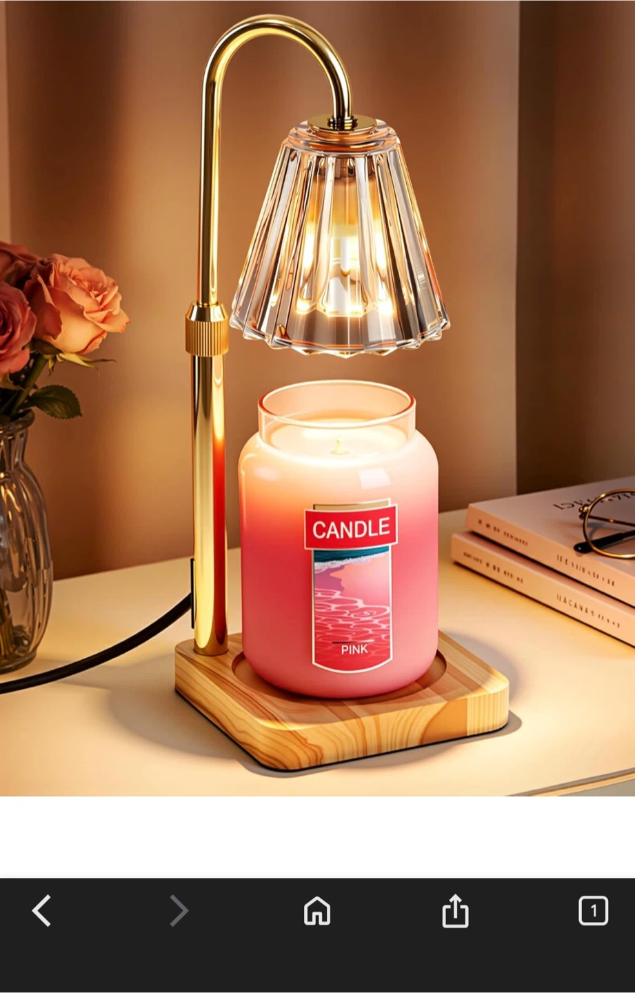 Candle Warmer Lamp Adjustable