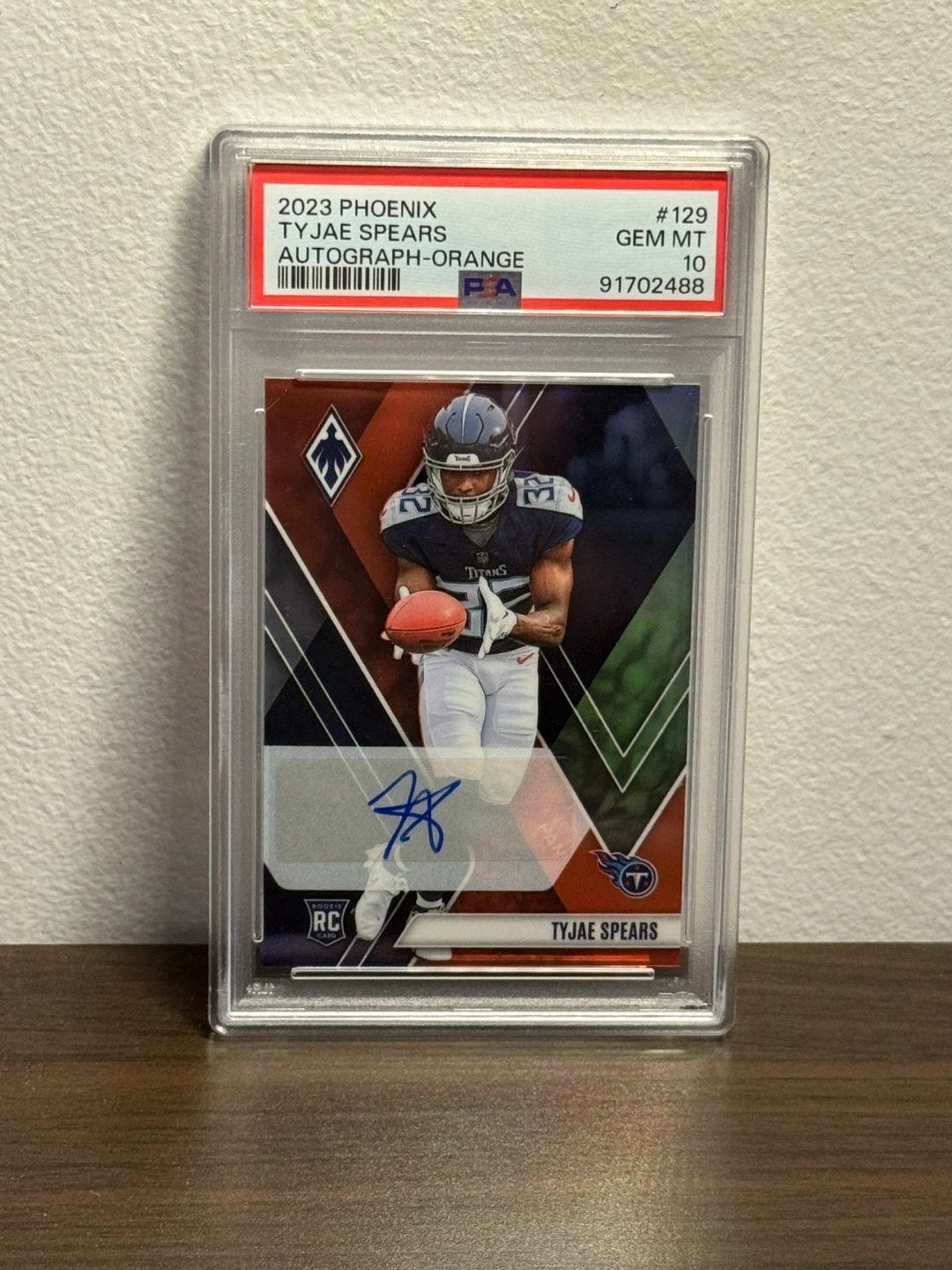 2023 Phoenix Tyjae Spears Autograph PSA 10
