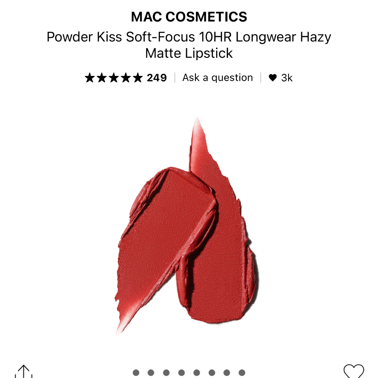 MAC COSMETICS Powder Kiss Soft-Focus 10HR Longwear Hazy - photo 5