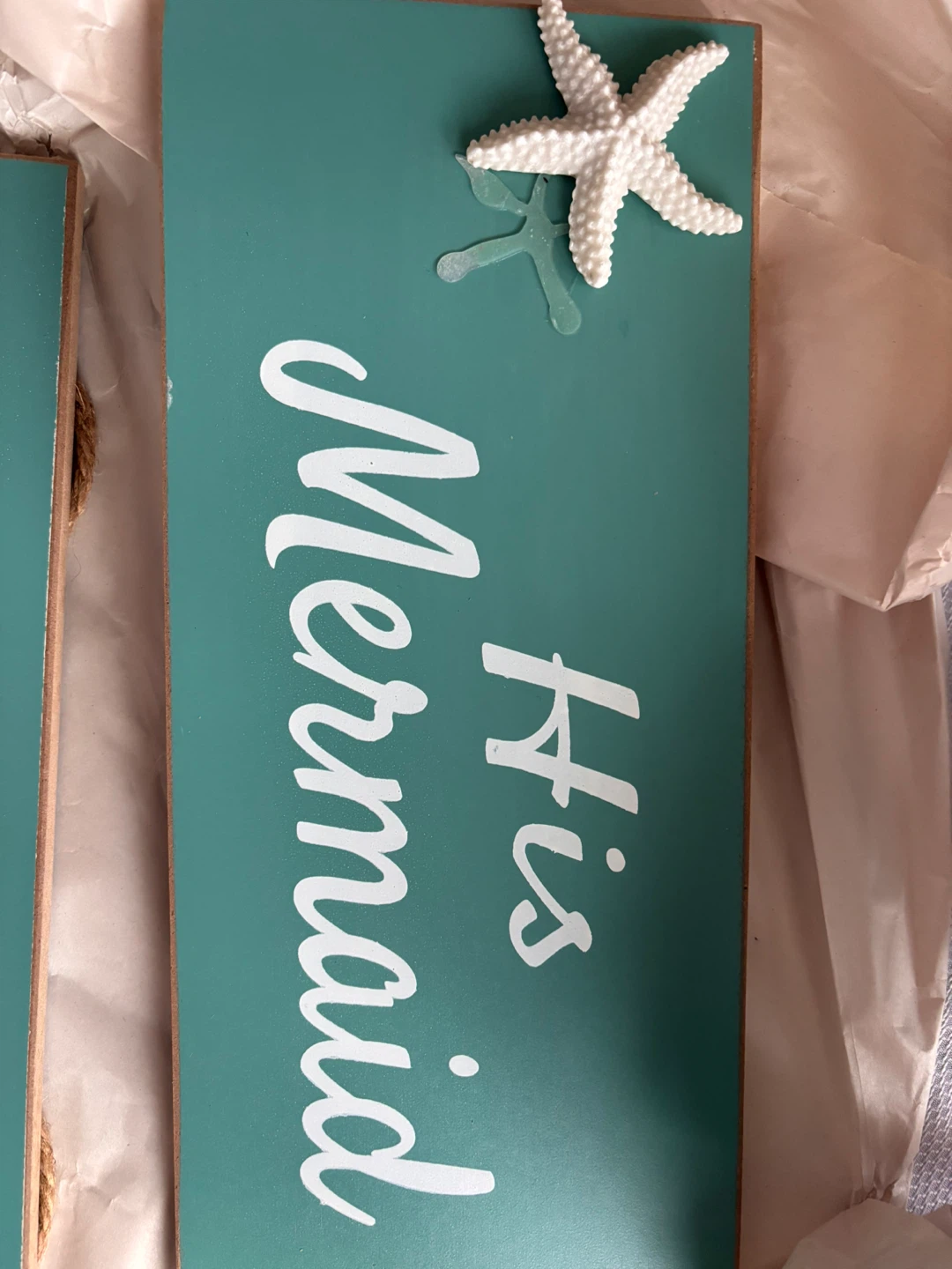 His/Her Mermaid wording decors - photo 2
