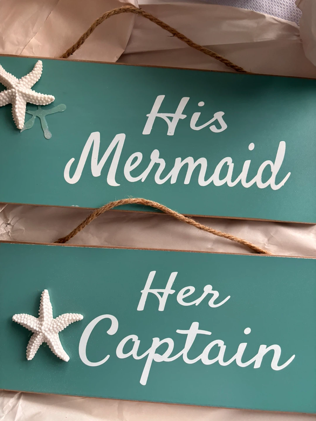 His/Her Mermaid wording decors - photo 3