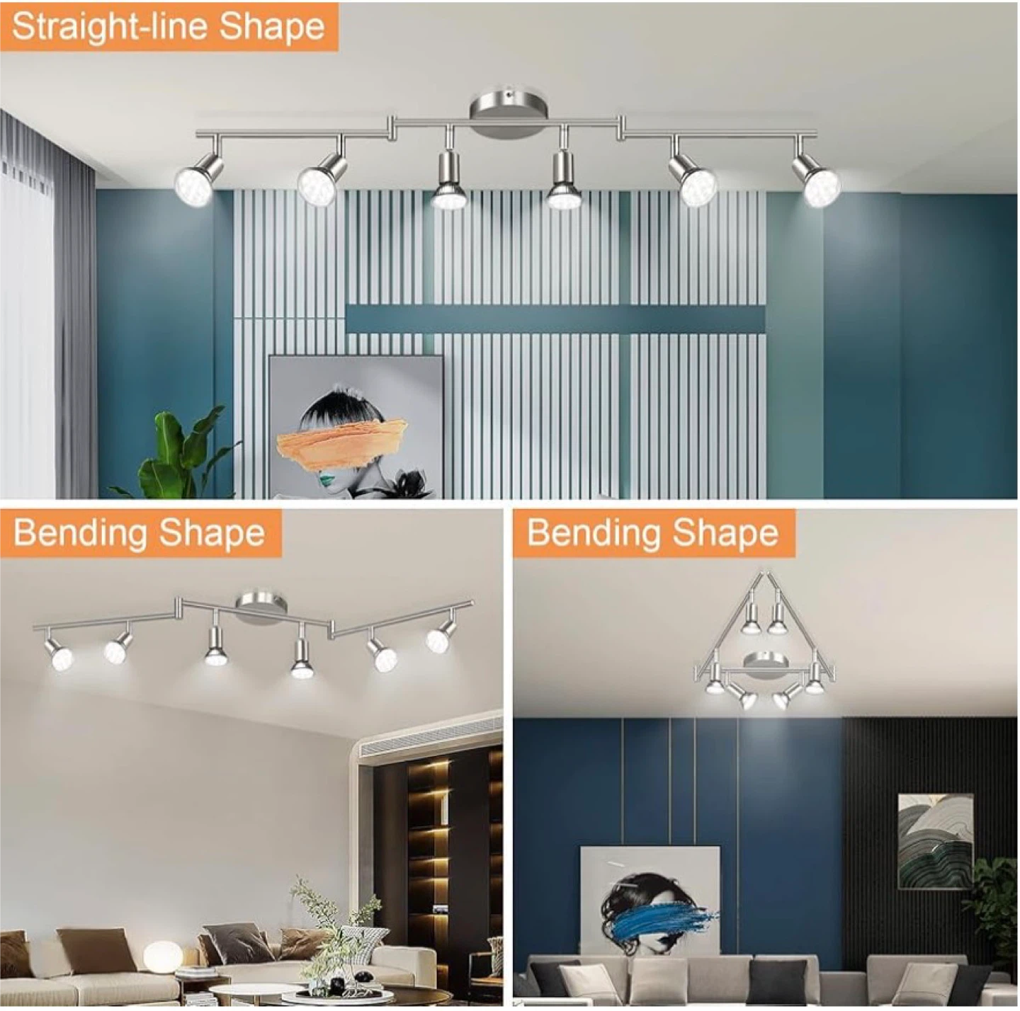 Uniconzin Flexibly Rotation Ceiling Light - photo 5