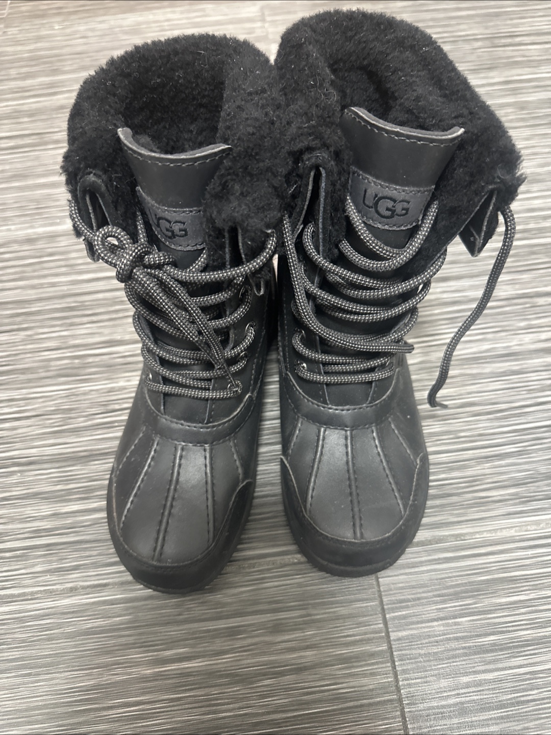 UGG Black Waterproof Snow Boots