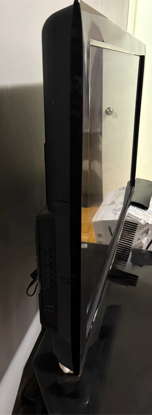 Toshiba TV, Black Glass TV Stand, and Amazon Firestick - photo 5