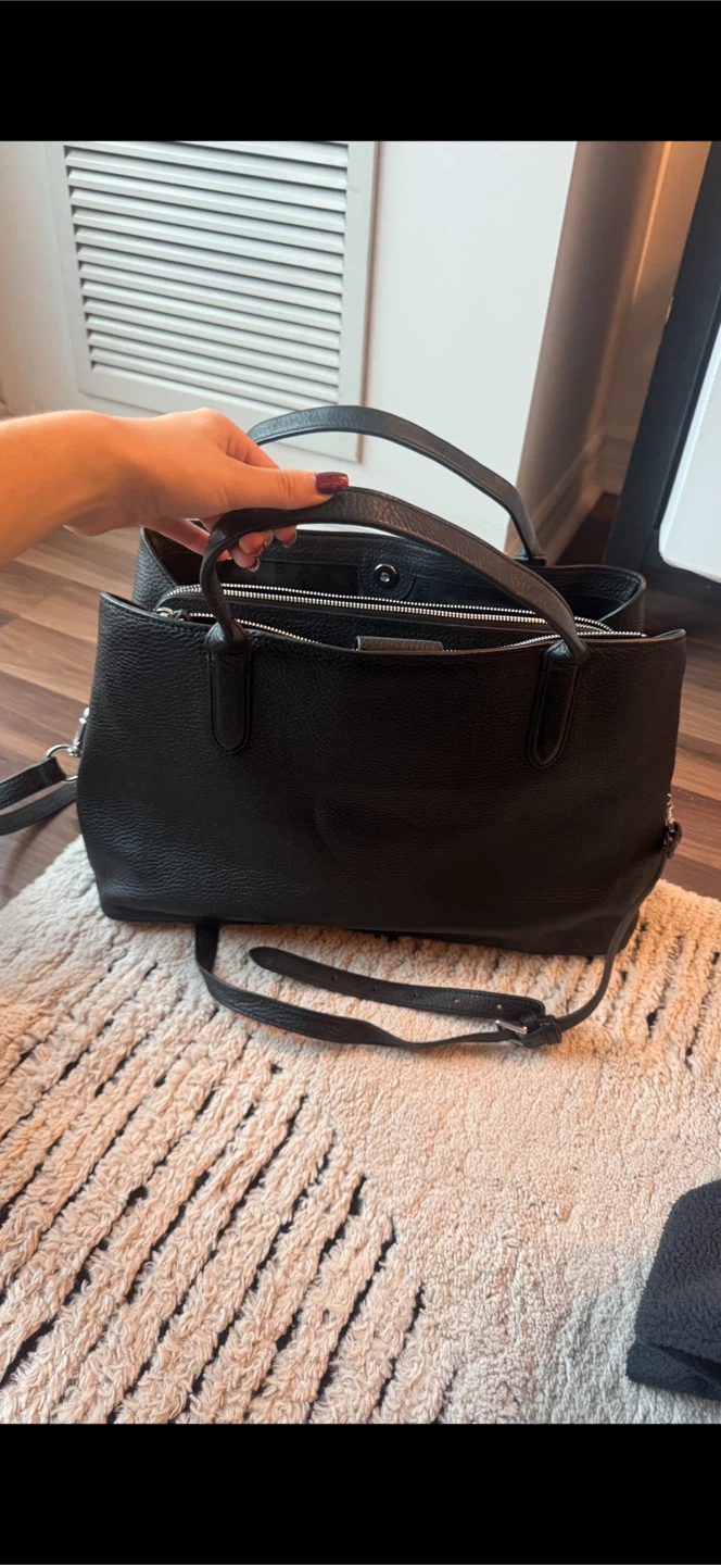 Laptop work tote bag satchel
