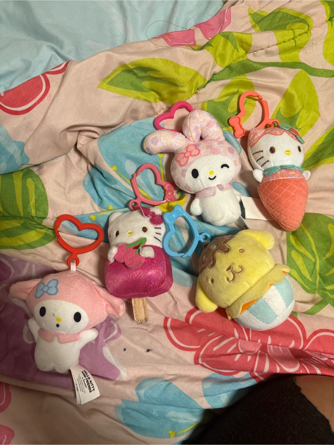Hello Kitty & Friends Plush Clip-Ons