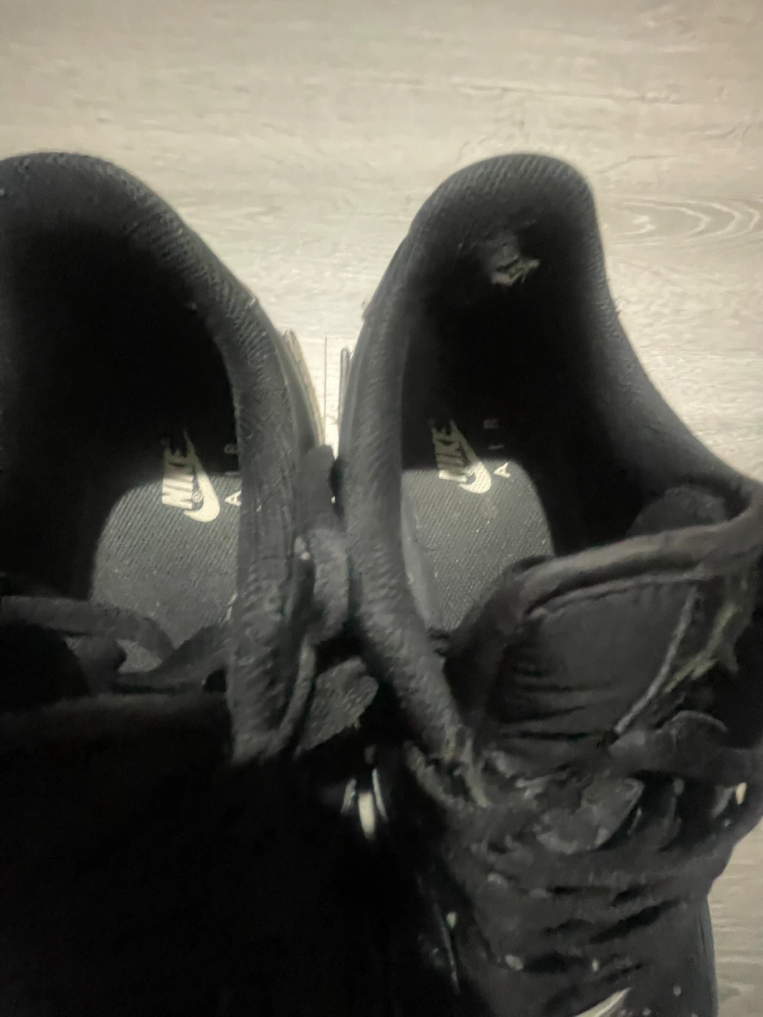 Nike Air Force 1 Black & Gold - photo 4