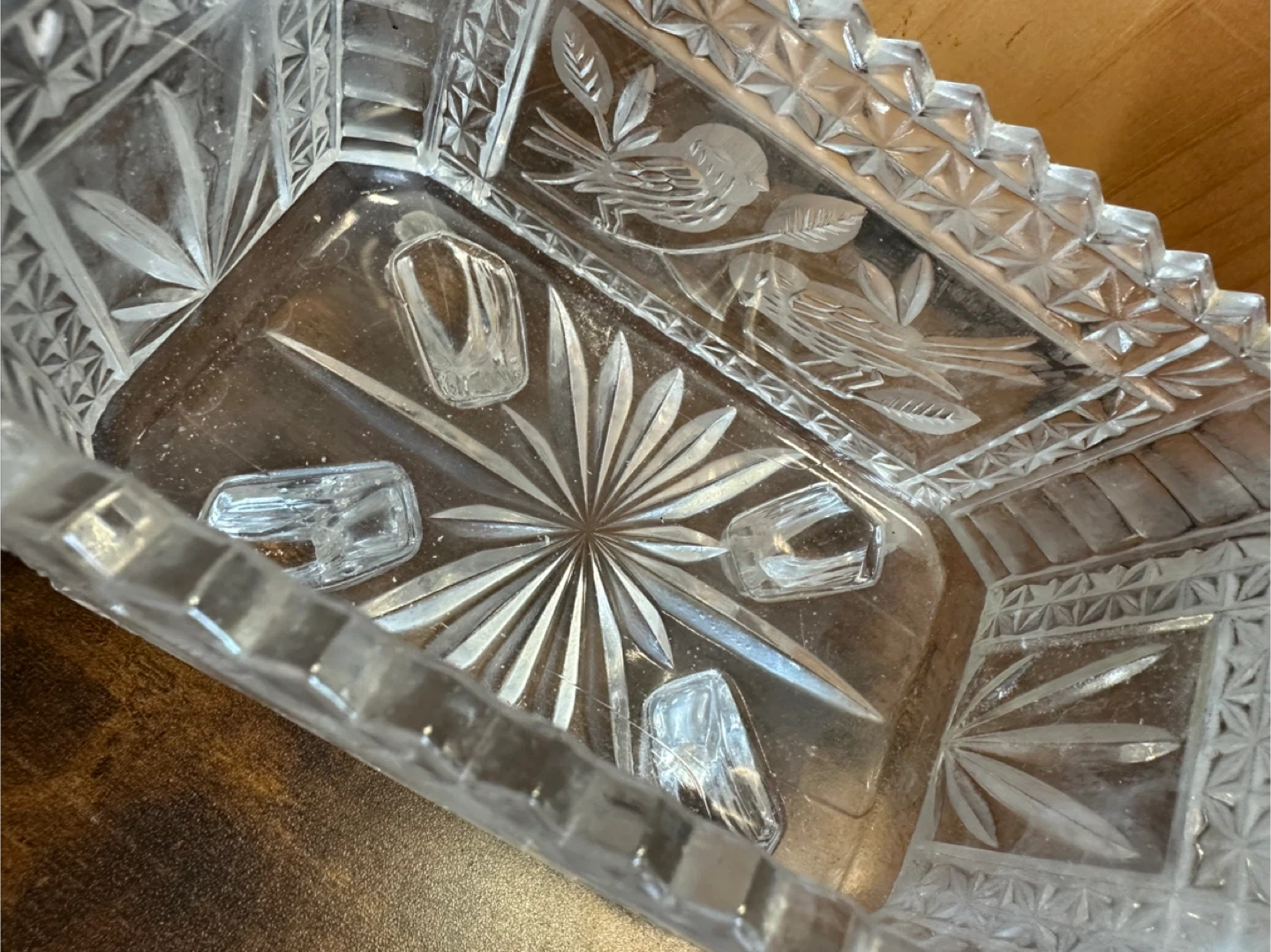 Vintage German Crystal Bowl - photo 4