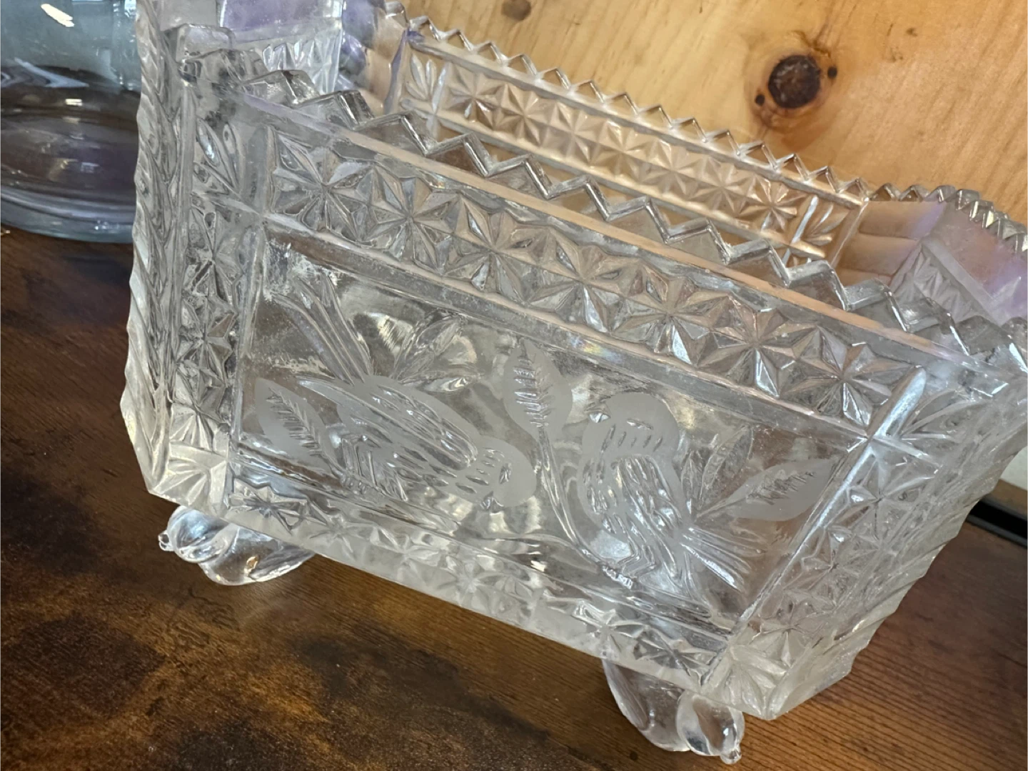 Vintage German Crystal Bowl - photo 3