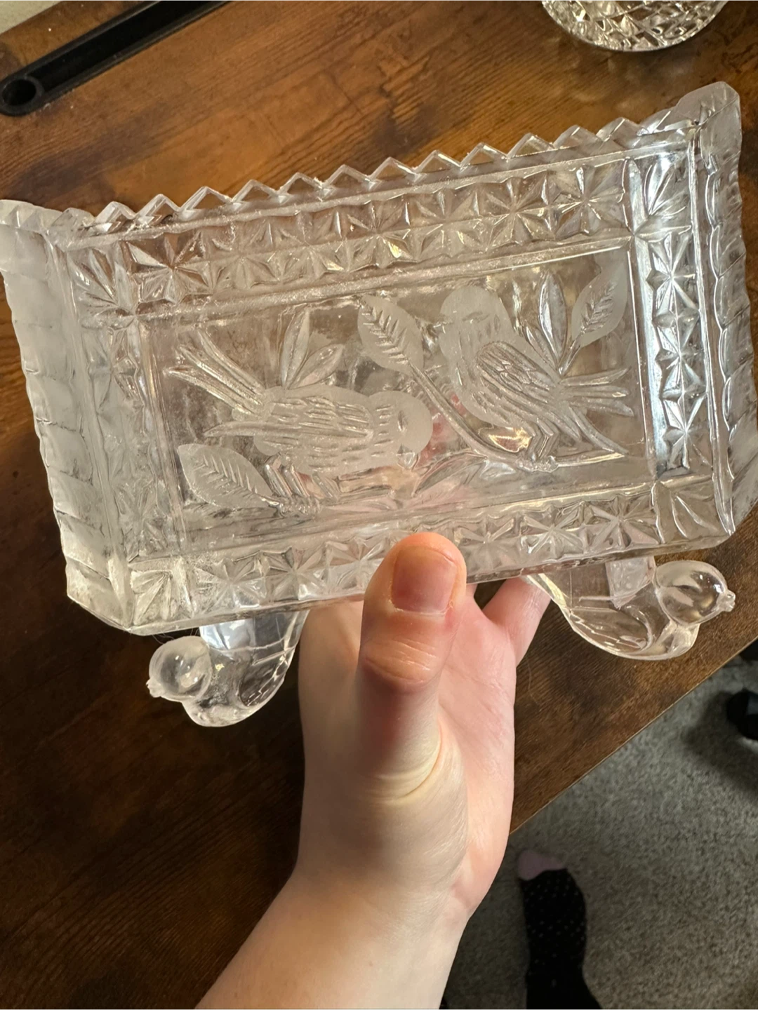 Vintage German Crystal Bowl