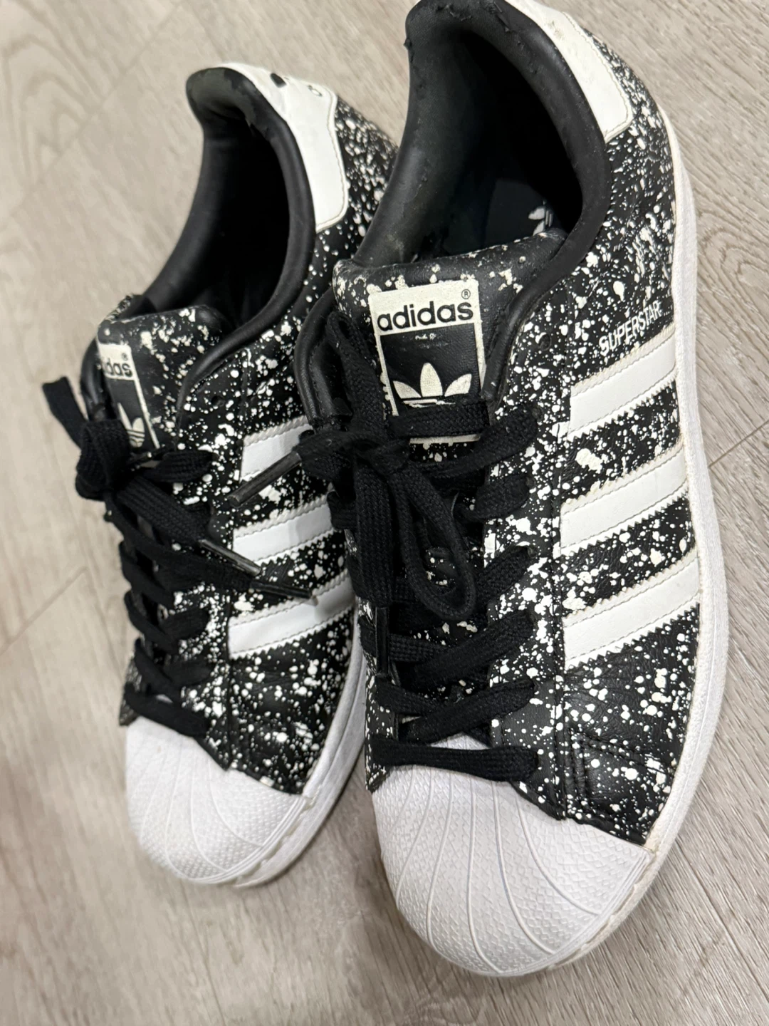 Adidas Superstar Black & White Sneakers - photo 5