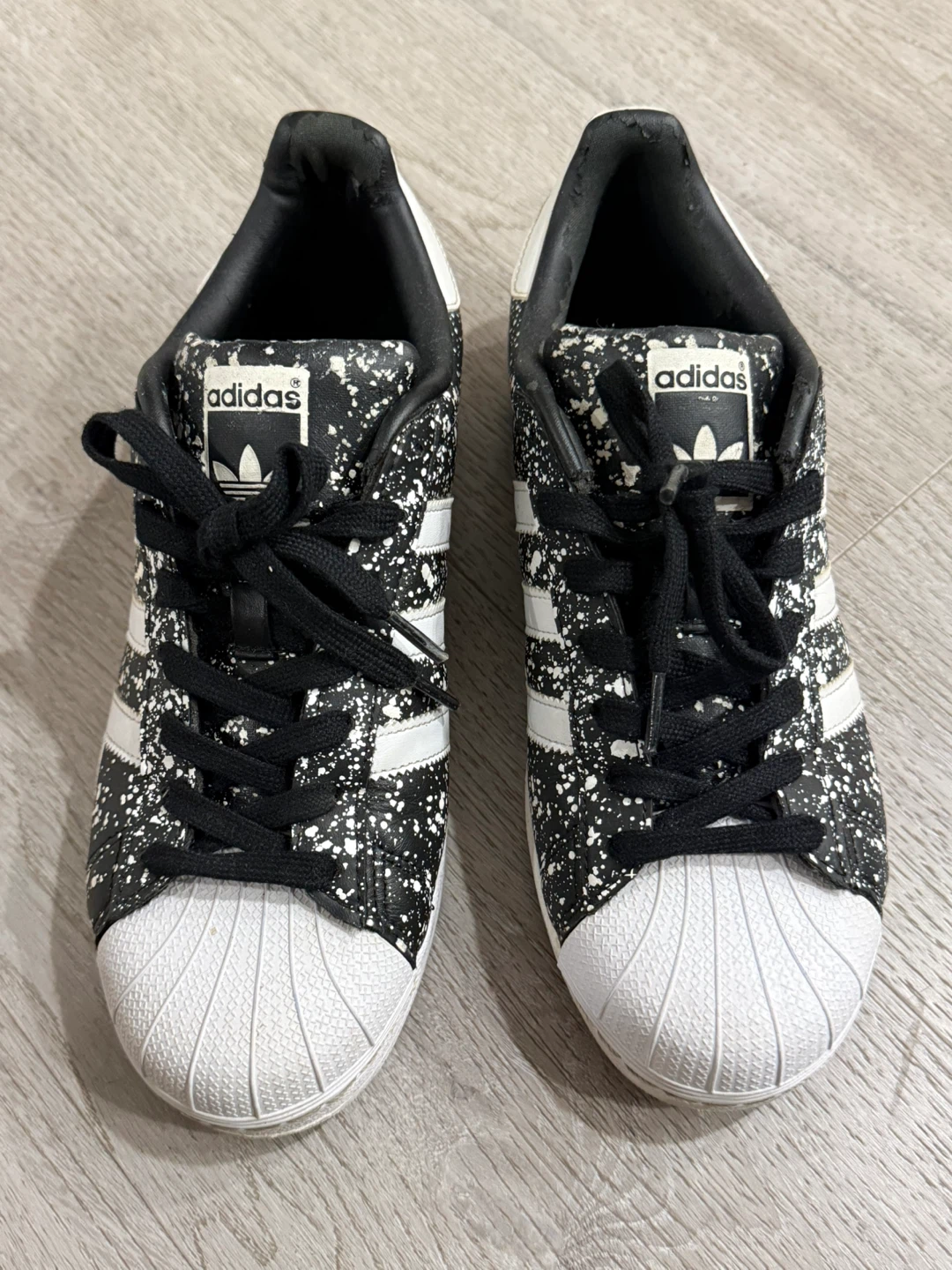 Adidas Superstar Black & White Sneakers