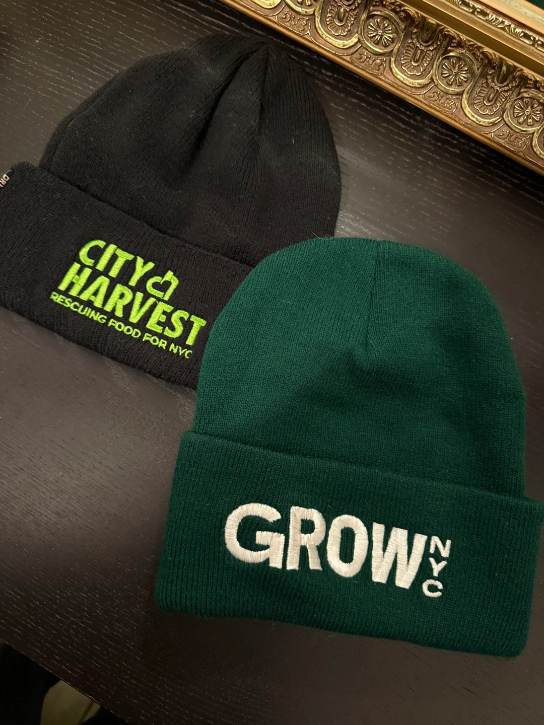 City Harvest & Grow NYC Beanies