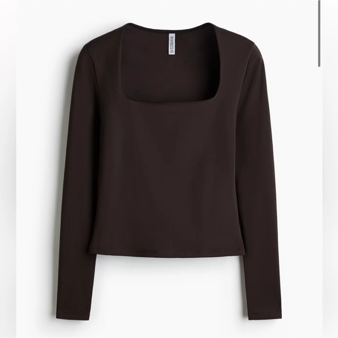 H&M LONG-SLEEVED MICROFIBER TOP - photo 2