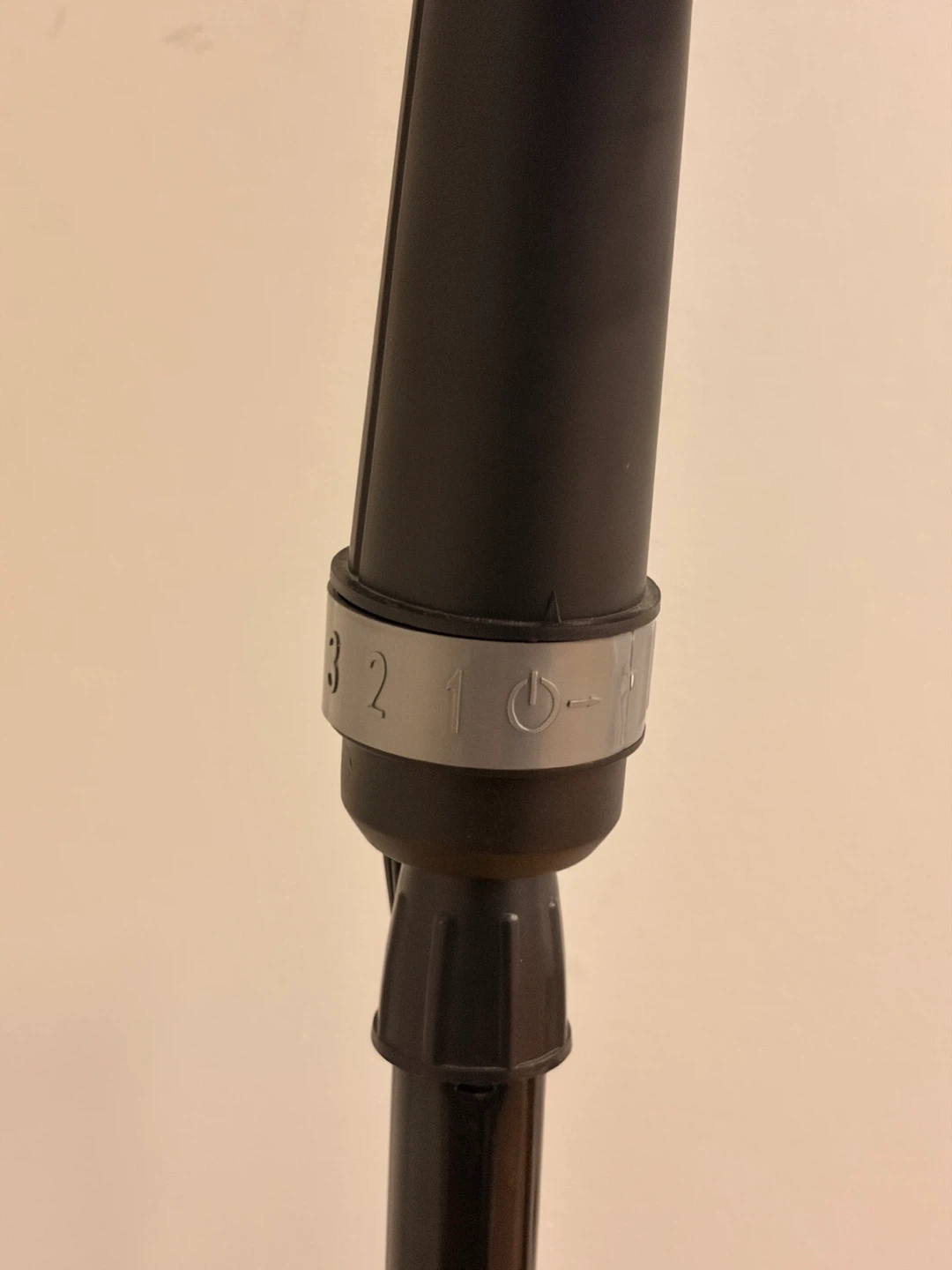 Black Stand Fan – Adjustable Height - photo 2