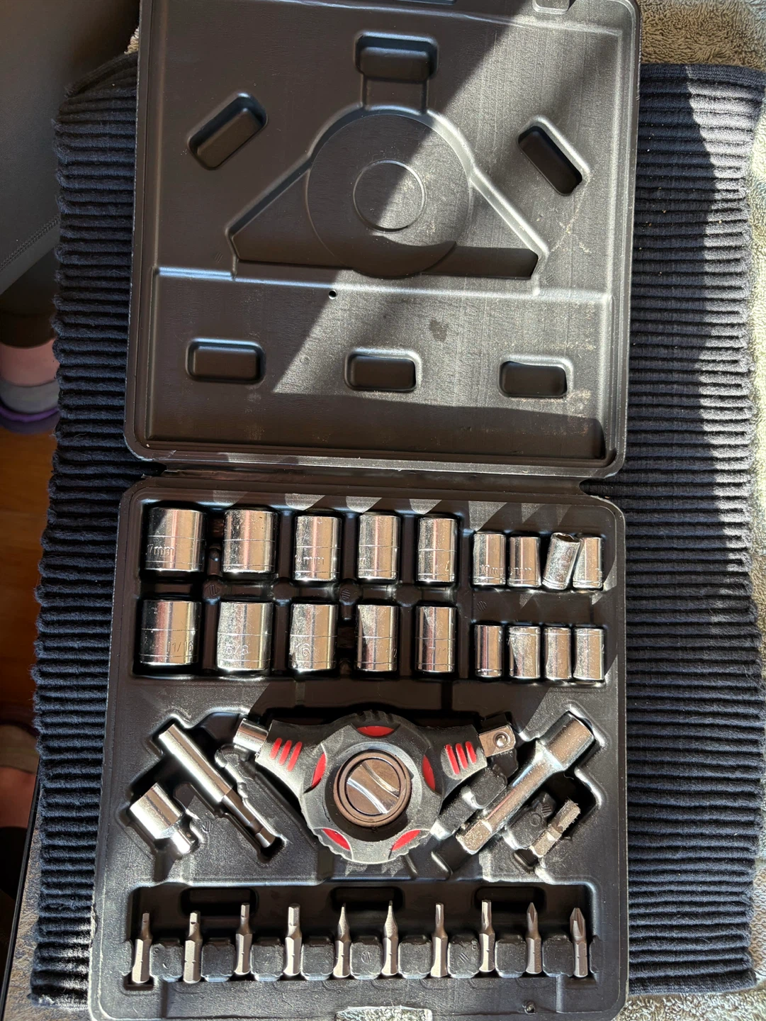 Jobmate Palm-Grip Ratchet/Driver Set