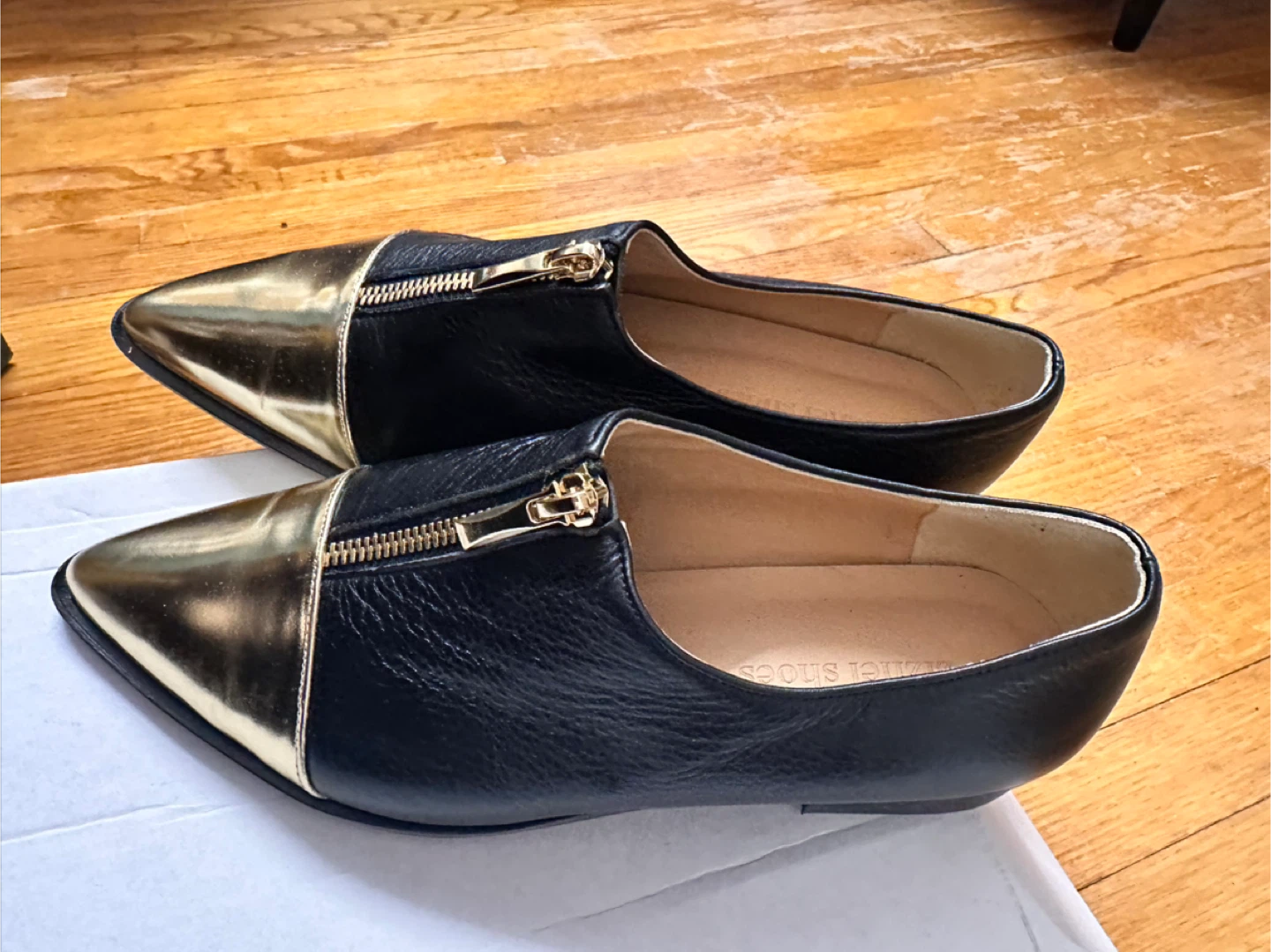 Black& Gold Loafer - photo 2