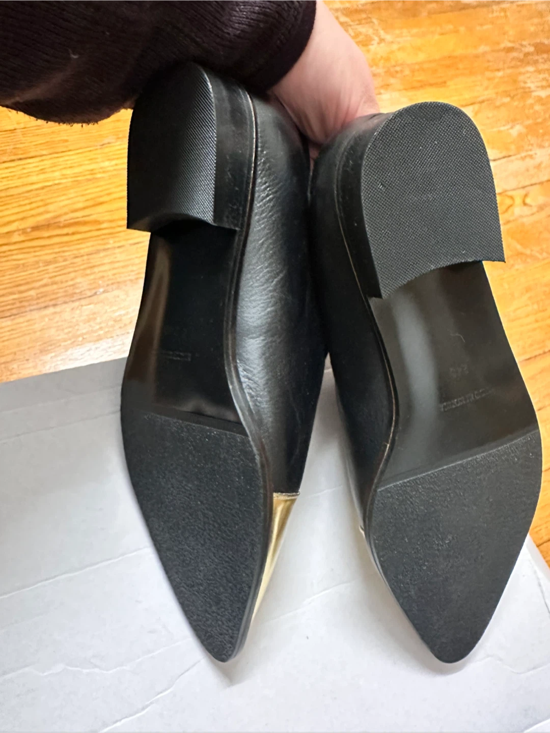 Black& Gold Loafer - photo 3