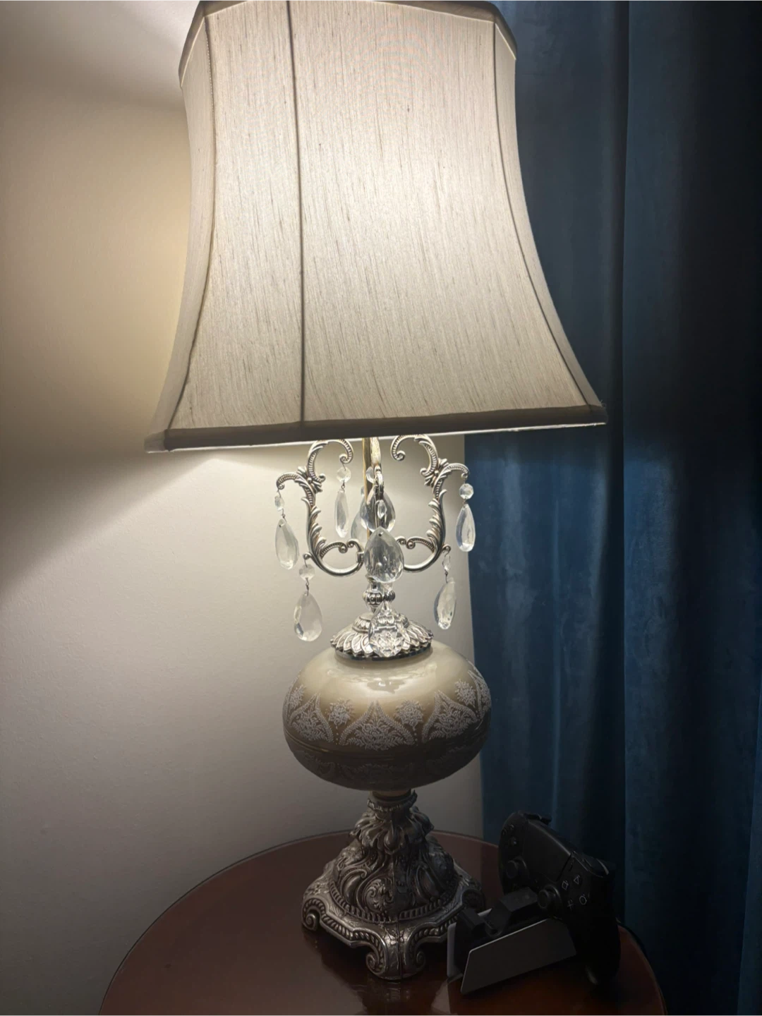 Vintage Style Crystal Table Lamp - photo 4