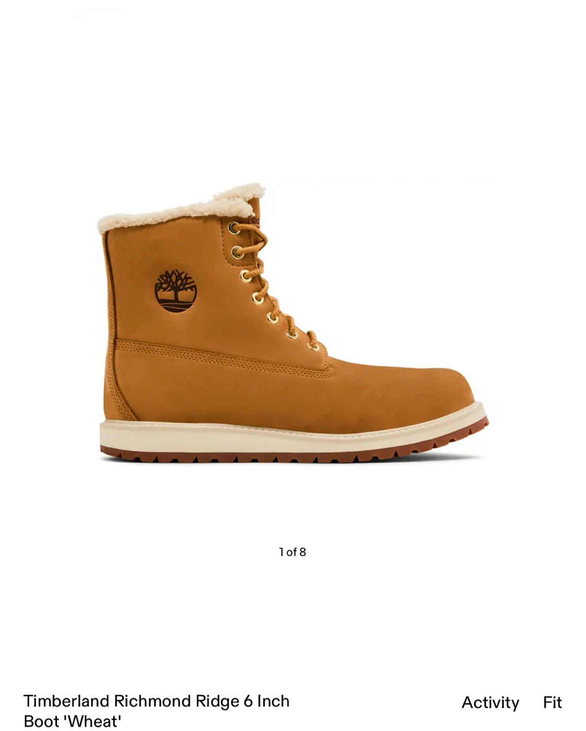 Timberland Richmond Ridge Wheat Boots - photo 4