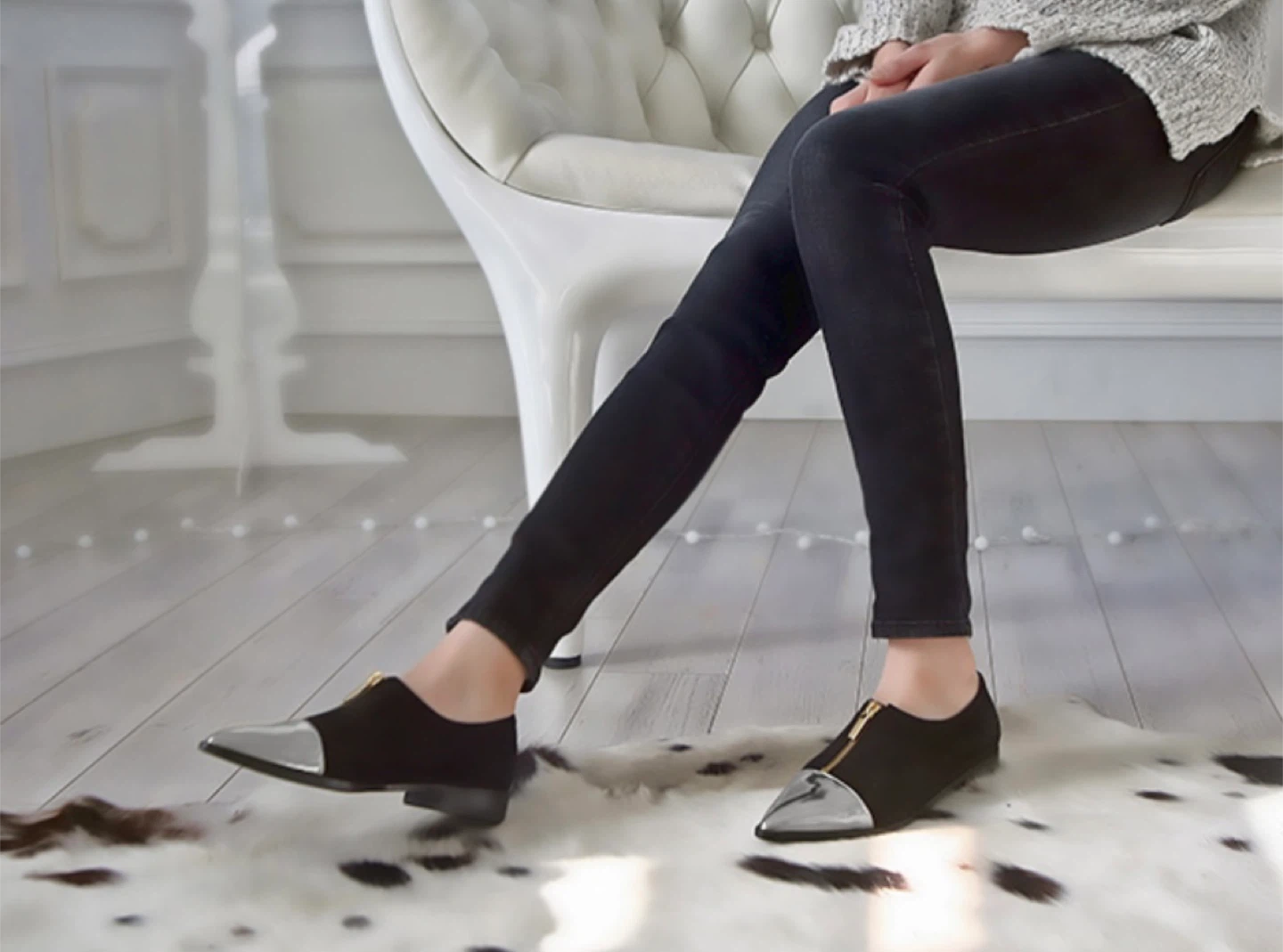 Black& Gold Loafer - photo 5