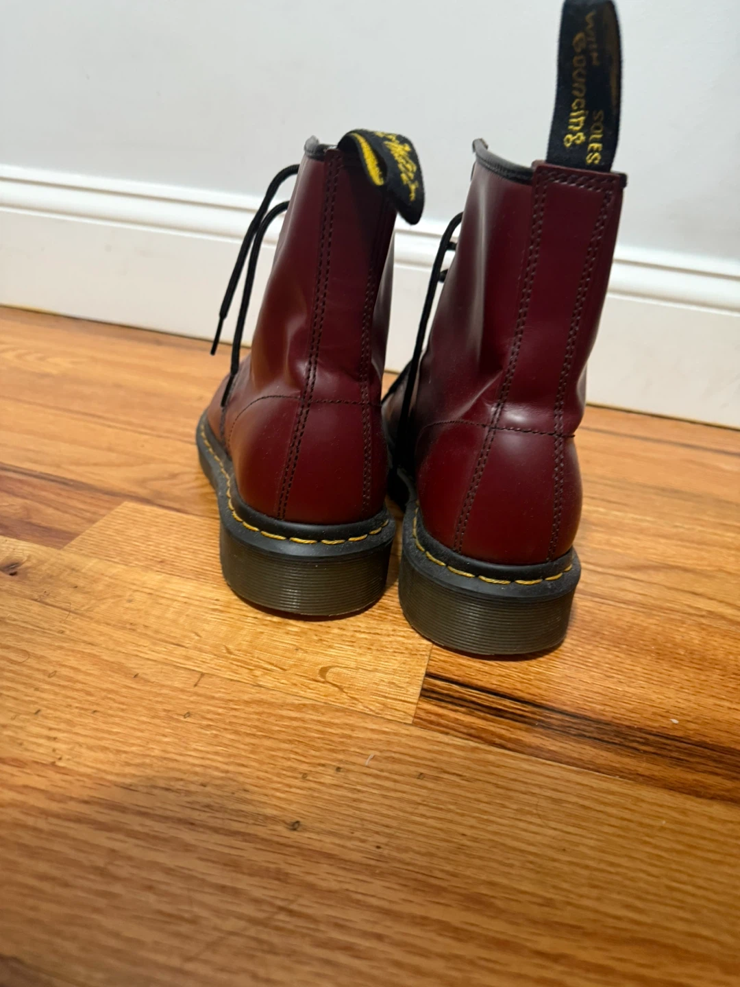 Dr. Martens 1460 Cherry Red Leather Boots