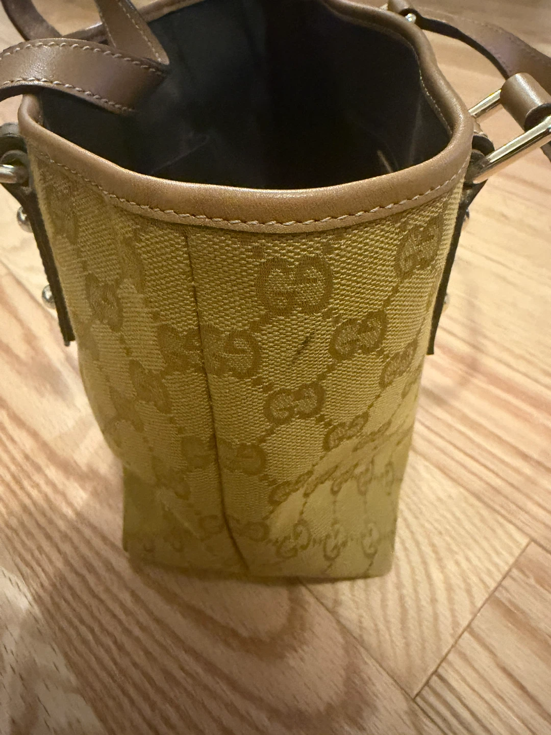 Gucci Canvas Top Handle Handbag - photo 4