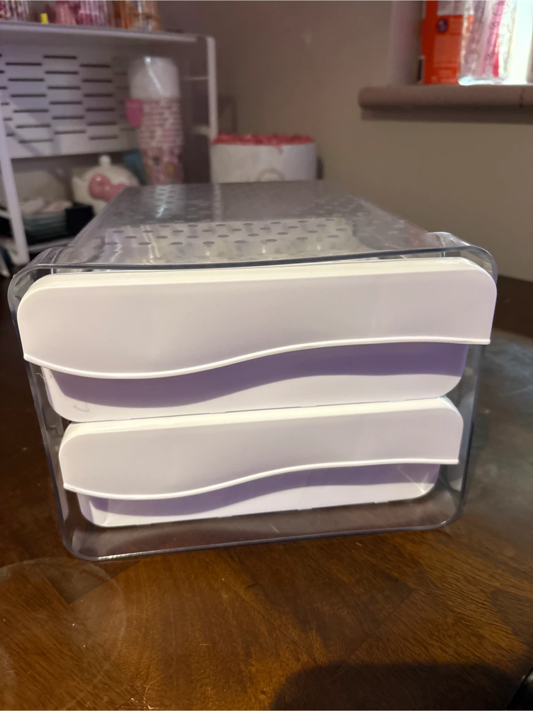 Clear Stackable Egg Storage Container - photo 2