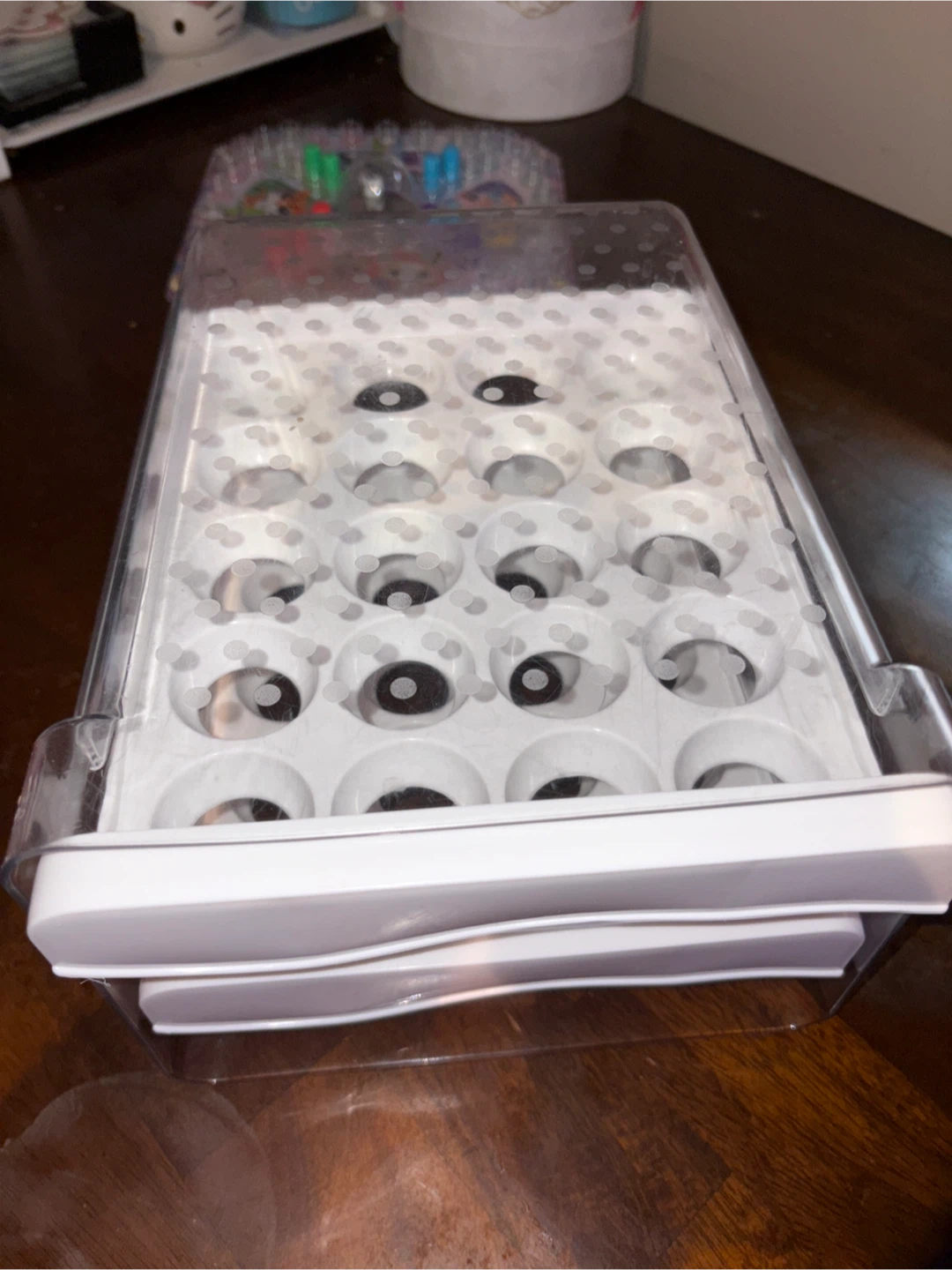 Clear Stackable Egg Storage Container