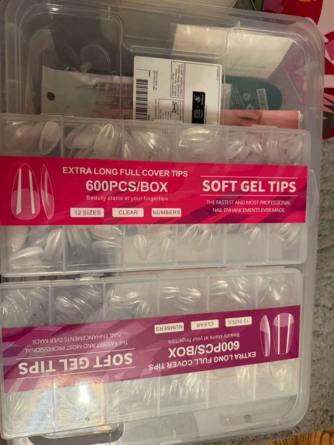 Nail supplies
