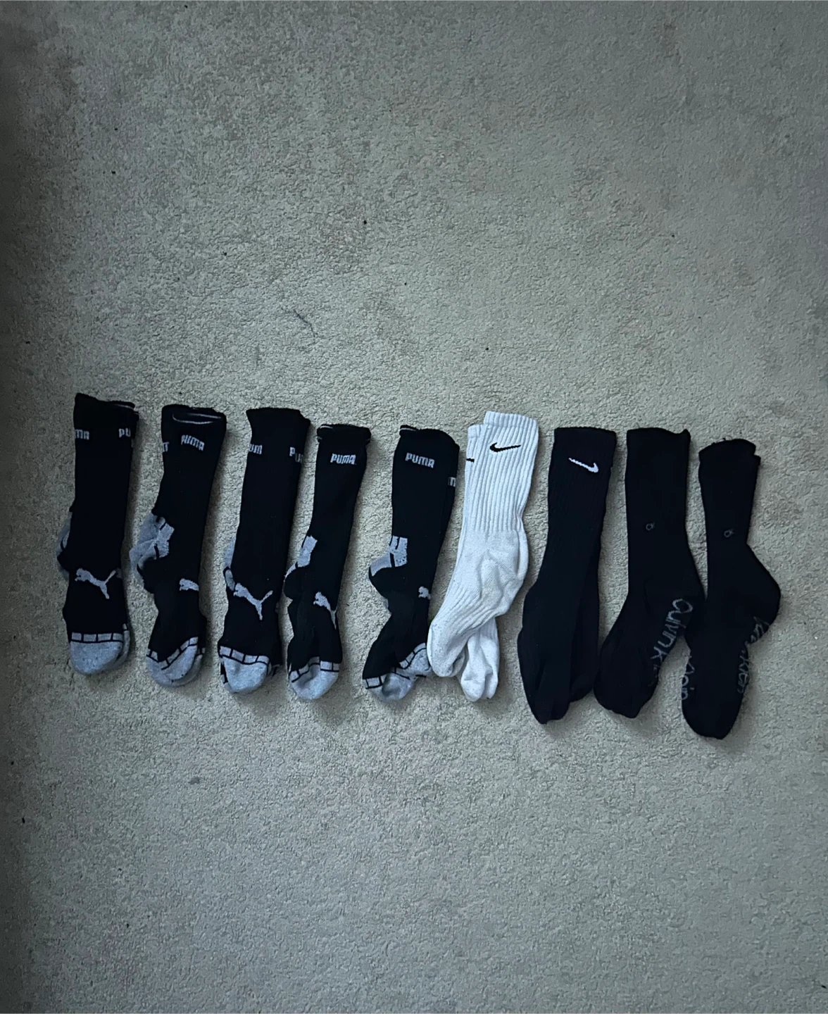 Puma, Nike, Calvin Klein Socks - Assorted