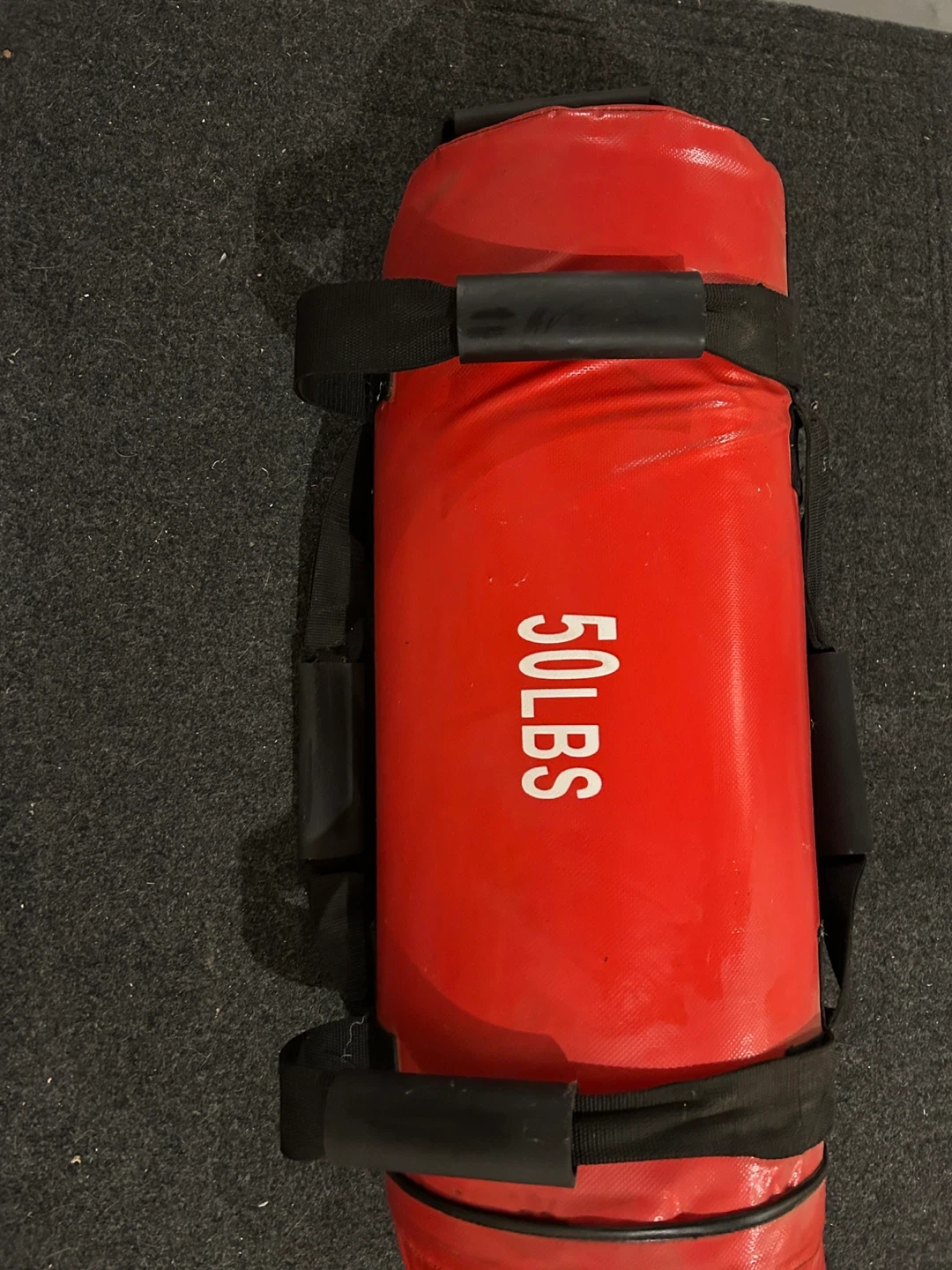 50 LBS Red Sandbag