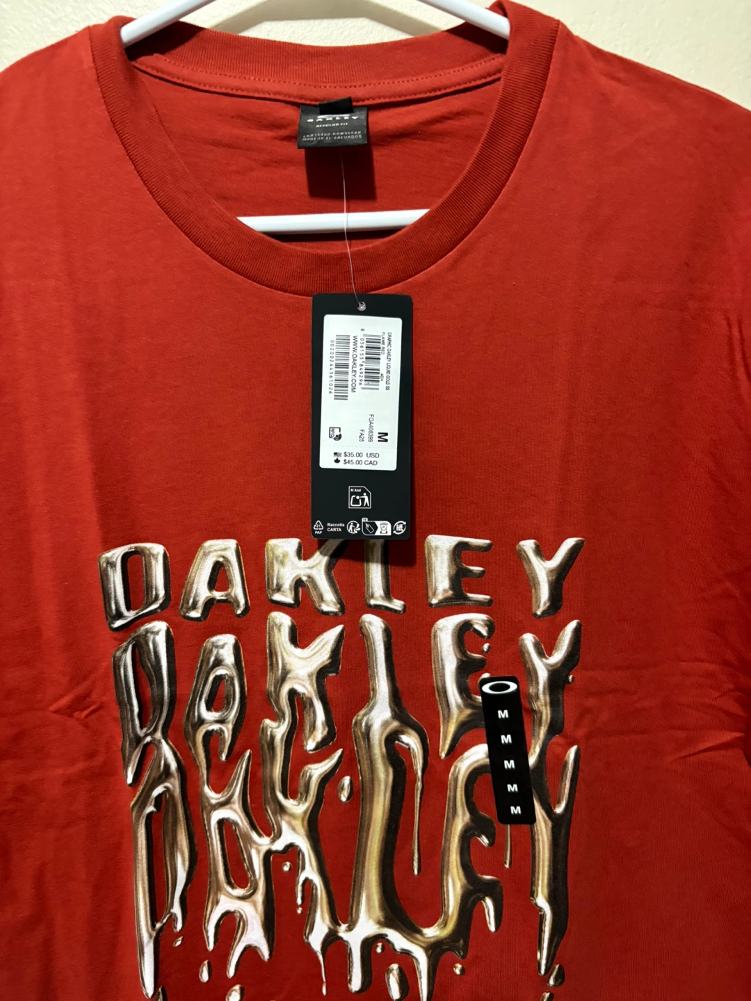 Men’s Oakley Graphic Tee - Size M - photo 4