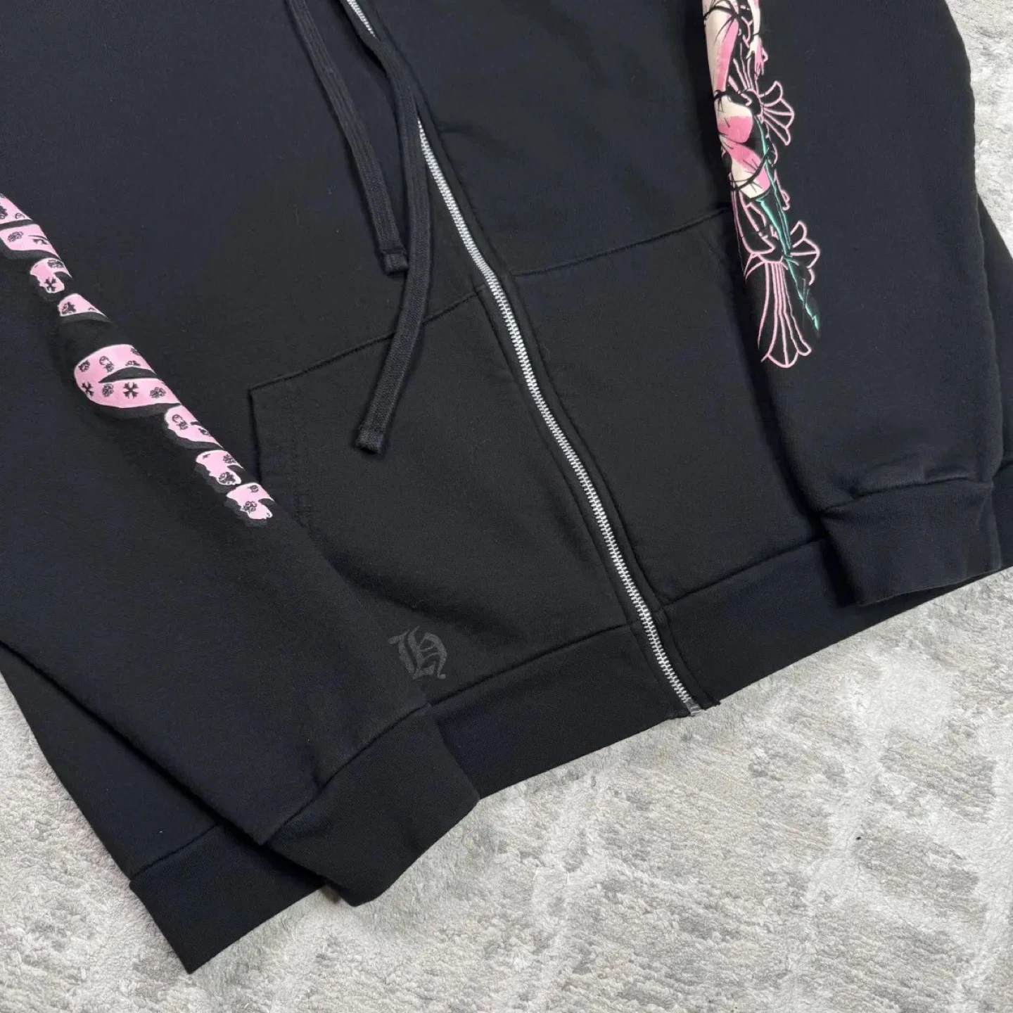 Chrome Hearts Deadly Doll Zip-Up Hoodie - photo 2
